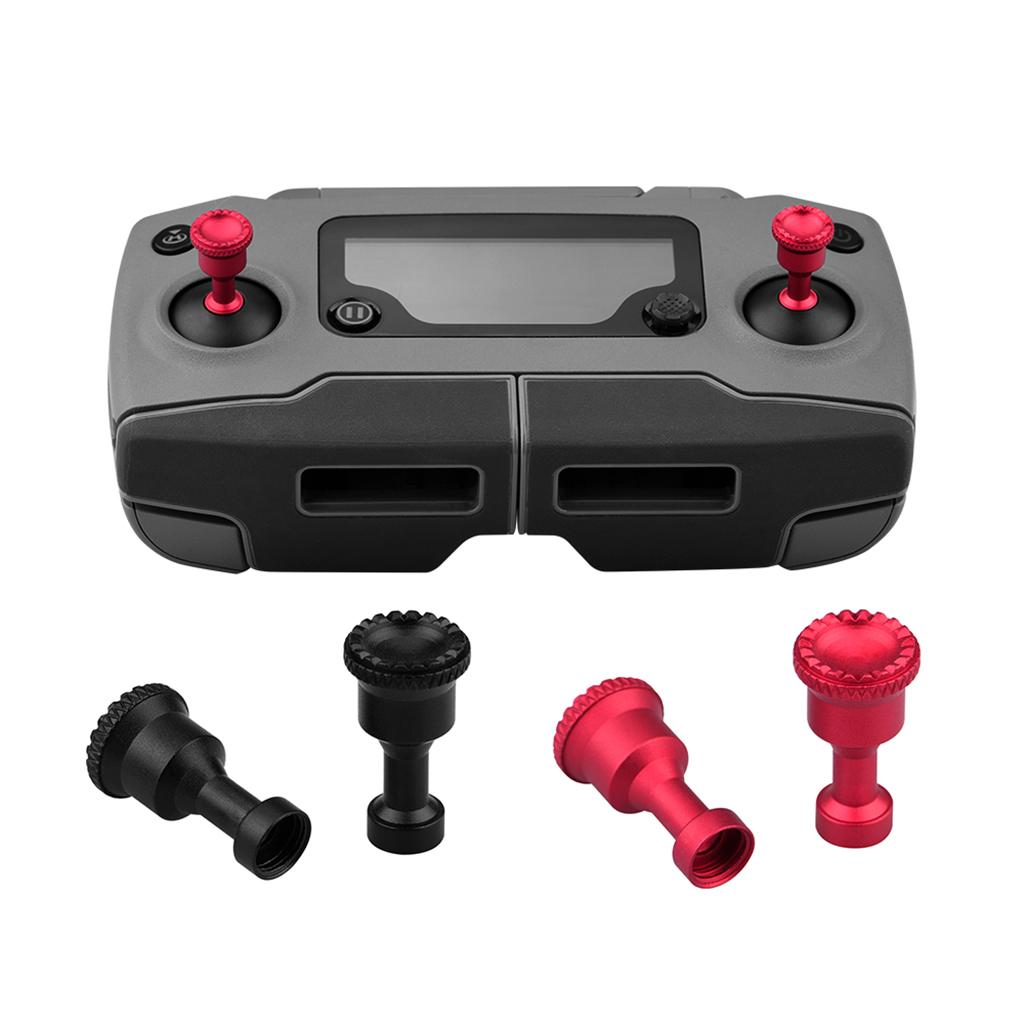 2x Aluminium Alloy Joystick for DJI Mavic 2 / Air Remote Control black