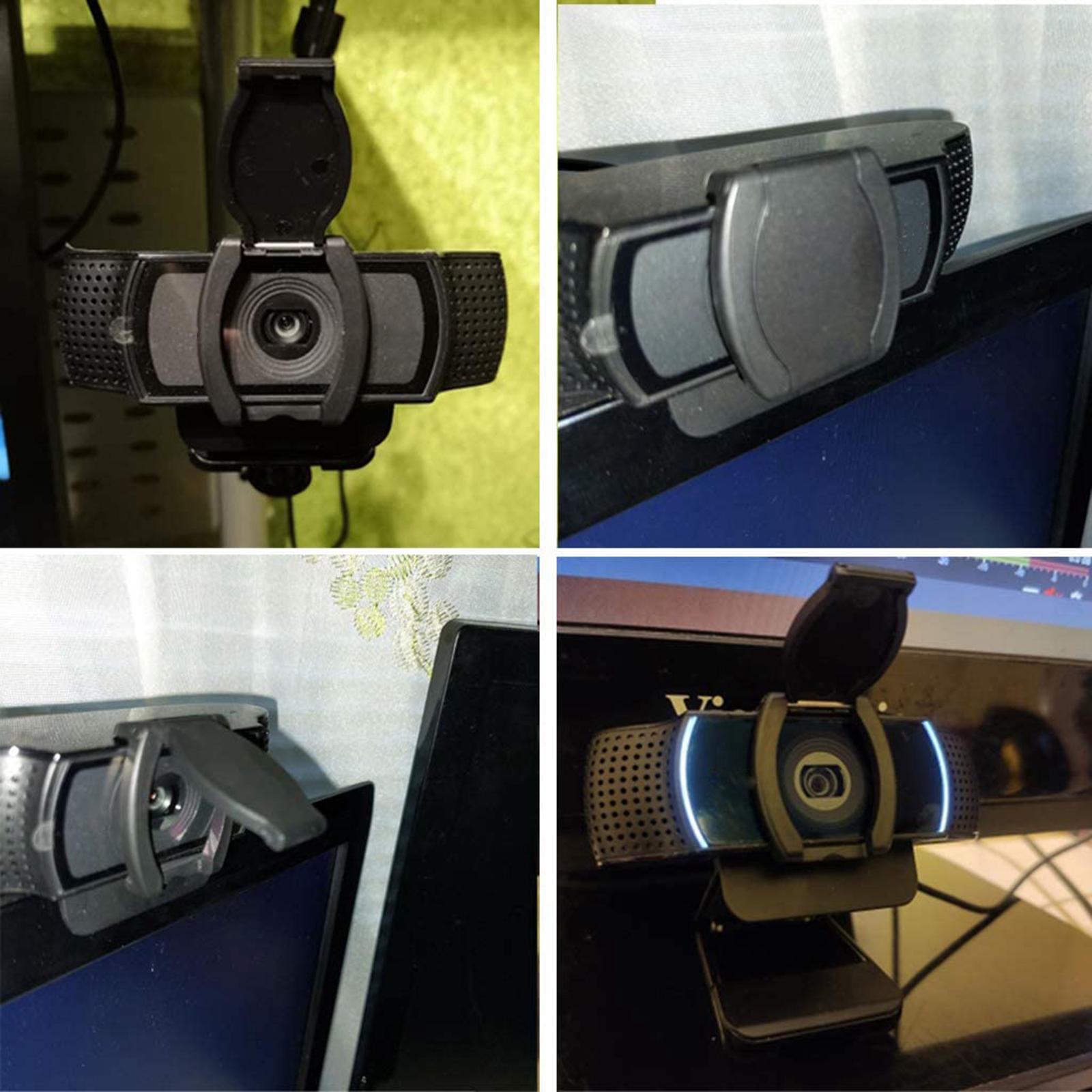 1x Privacy Shutter Lens Cap Hood Protect Cover For Logitech C920 C922 C930e