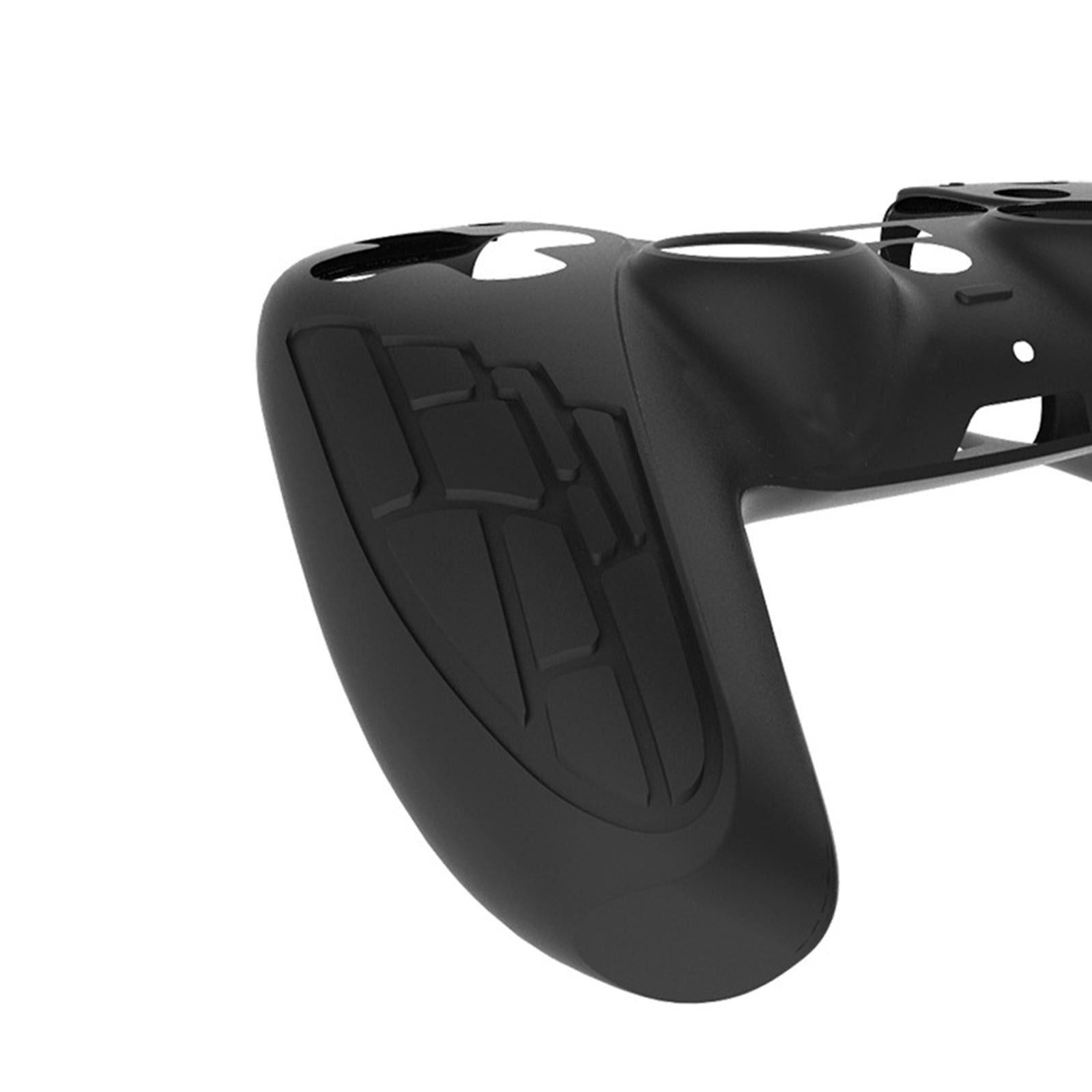Anti-Slip Silicone Sleeve Case Skin Covers for PS5 Controller Black