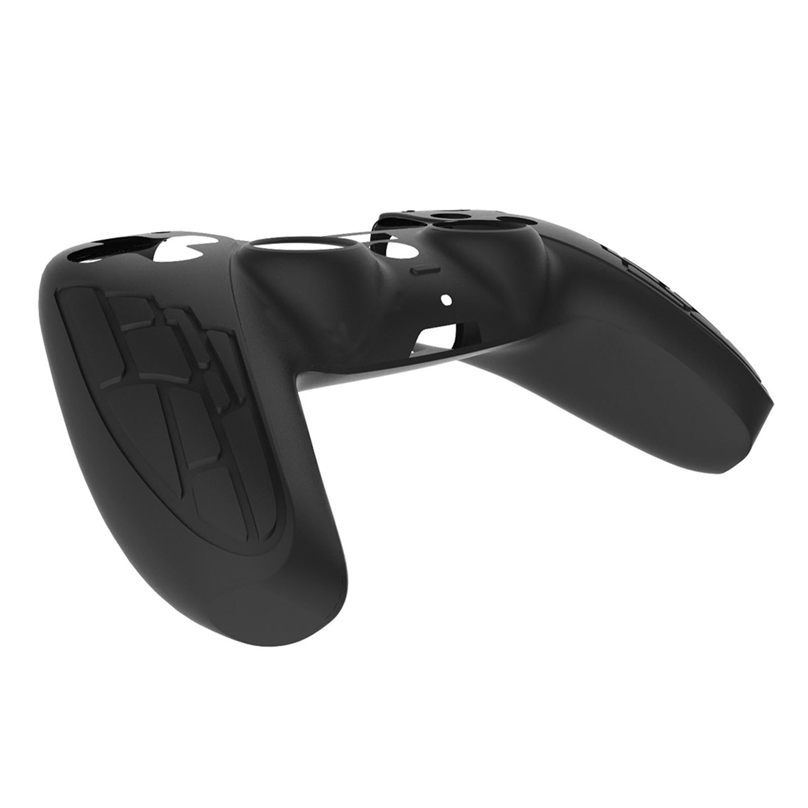Anti-Slip Silicone Sleeve Case Skin Covers for PS5 Controller Black