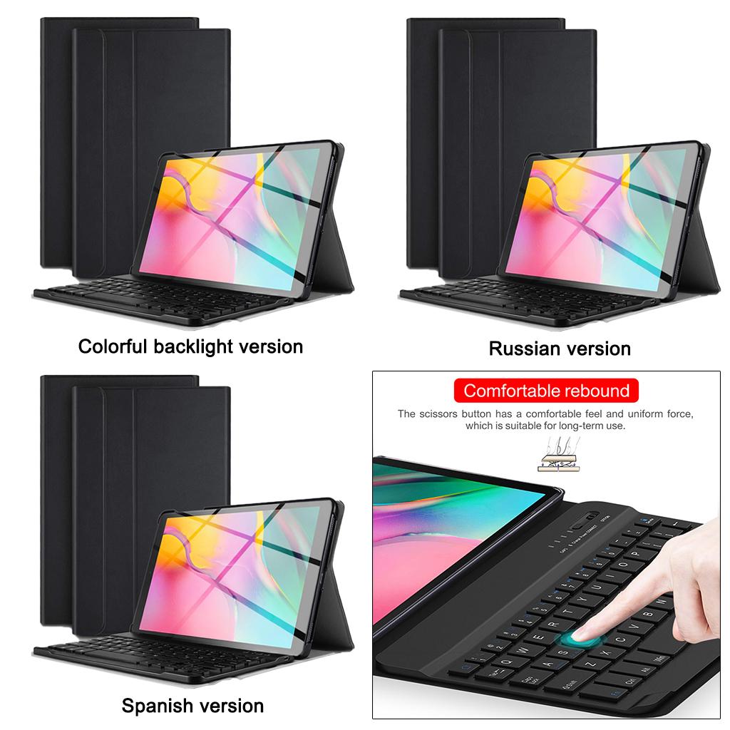 Case for Samsung Galaxy Tab A 10.1 Slim with Backlit Keyboard English"