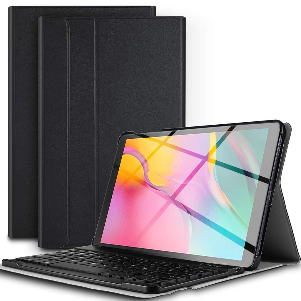 Case for Samsung Galaxy Tab A 10.1 Slim with Backlit Keyboard Russian"