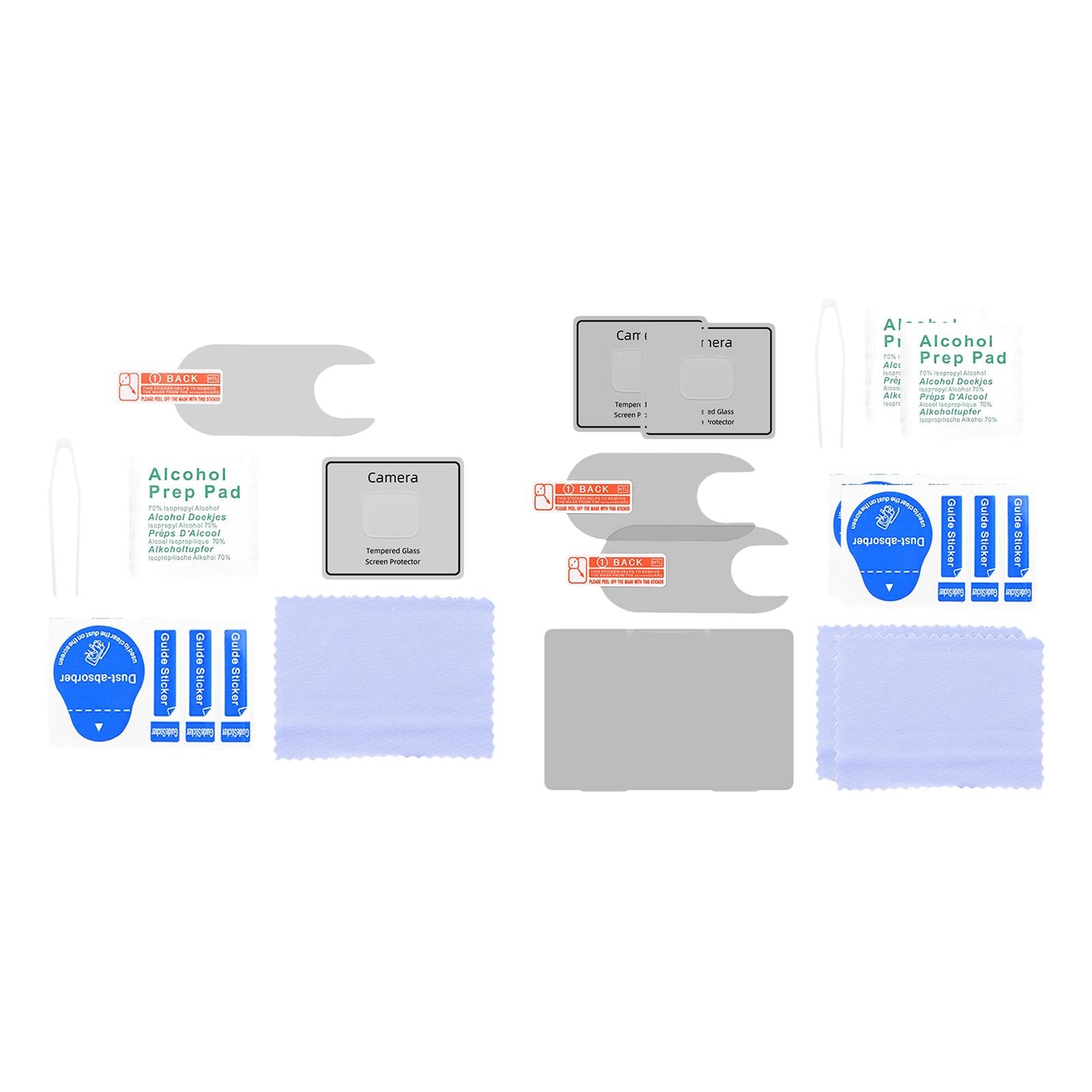 9H Tempered Glass Screen Film + Lens Protector for FIMI Palm 2 1 set