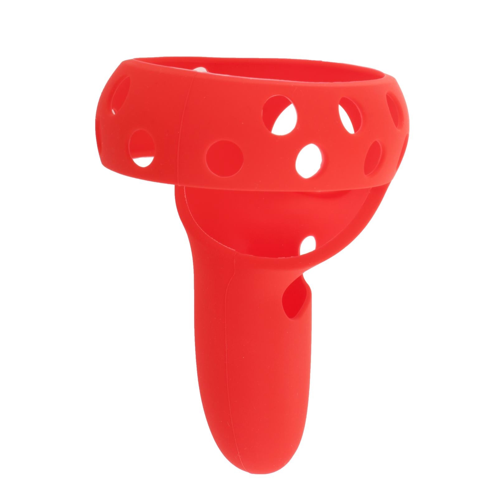 Silicone Sleeve Skin Covers Protector for Oculus Quest2 Controller VR Red