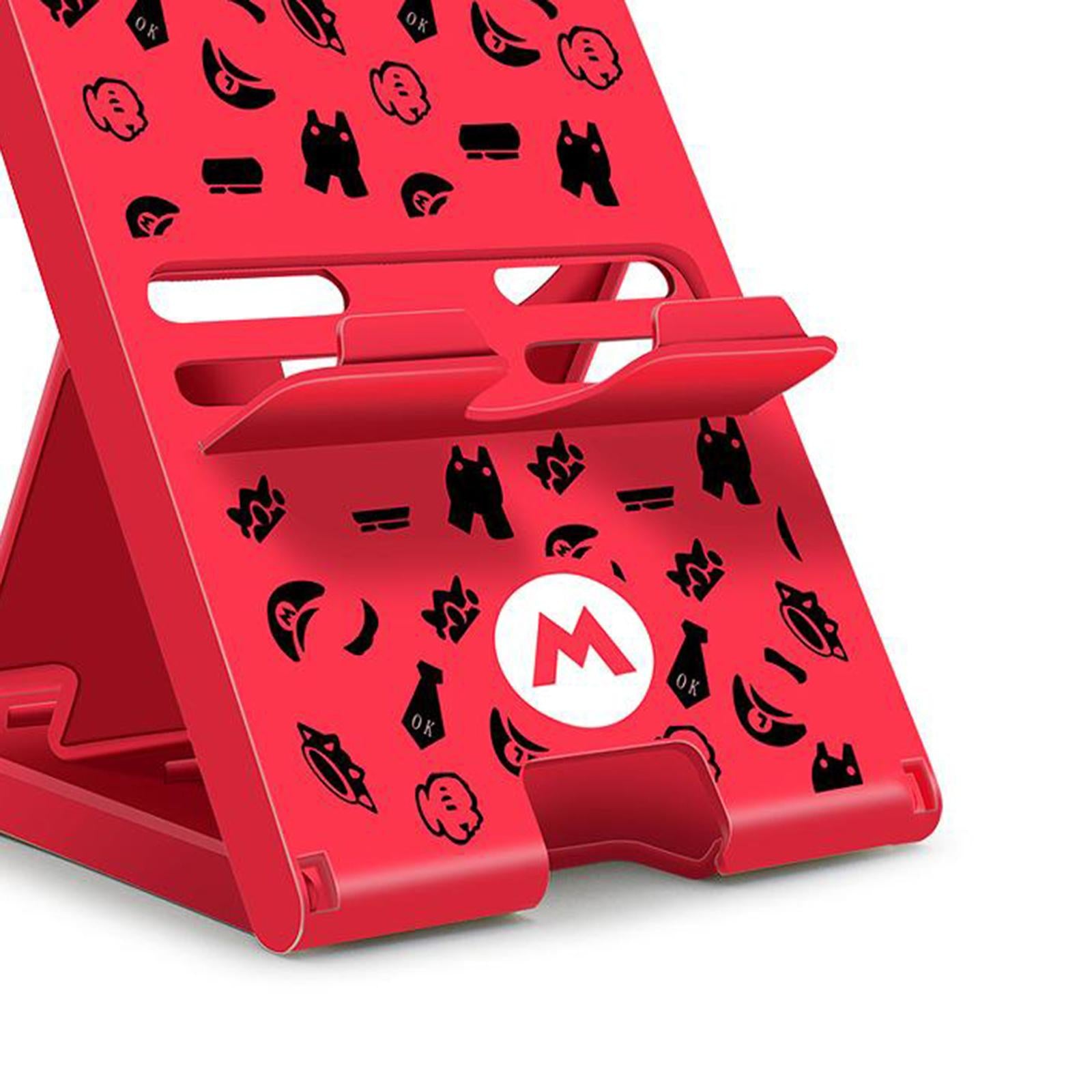 Stand Tablet Bracket Phone Holder Fits for Nintendo Switch All Tablets Red