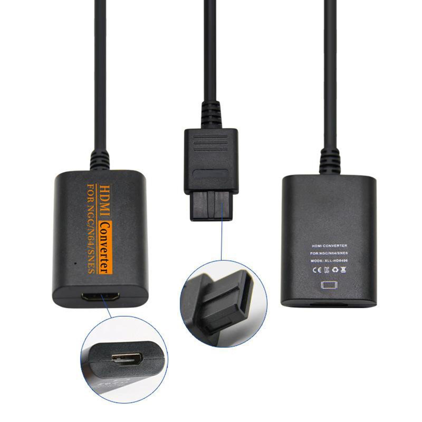 HDMI Converter Adapter for SNES SFC Console Video Converter Easy To Use