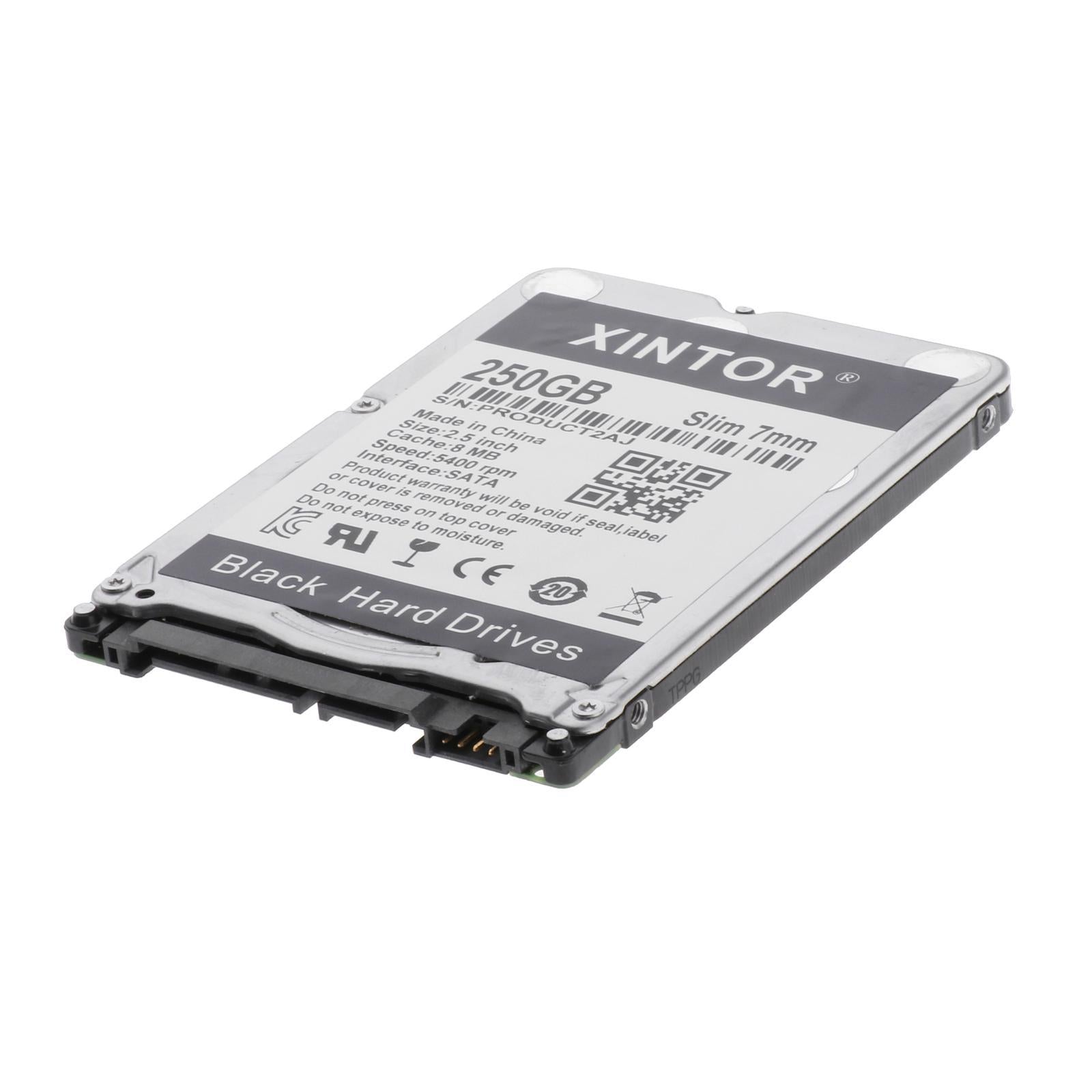 Slim Alloy 2.5in Internal HDD 160GB/250GB/320GB/500BG & SATA Interface 250GB