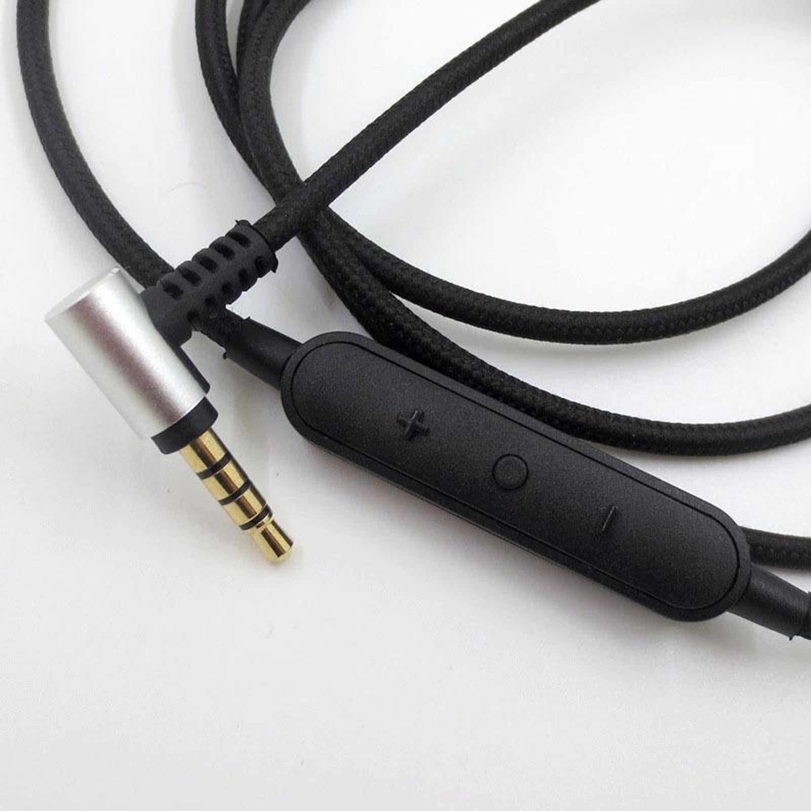 Quiet Oxygen Free Copper Headphone Cable Audio Wire for for B ose QC25 TV Wire Control