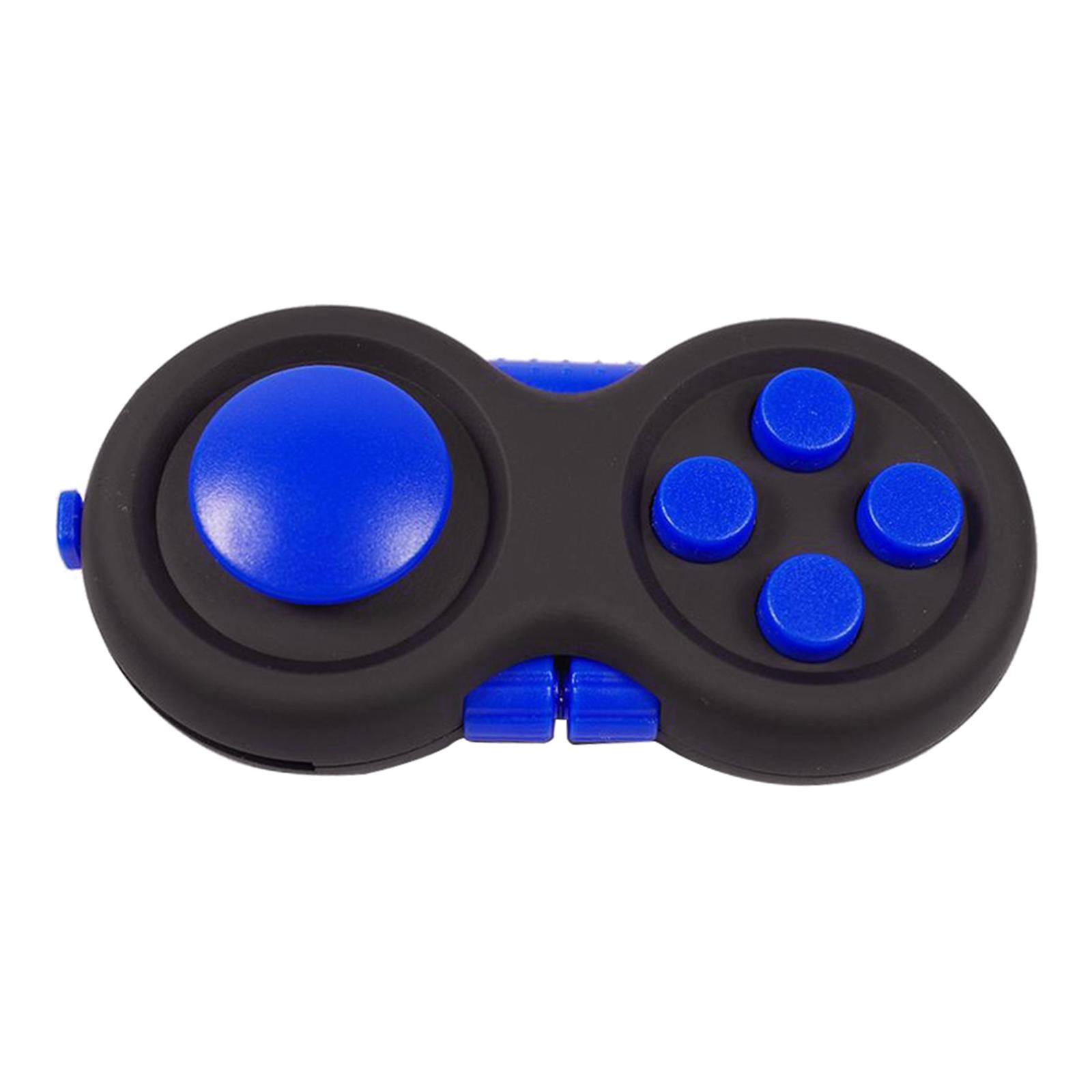 Fidget Pad Anxiety Stress Relief Hand Toy All in one Blue