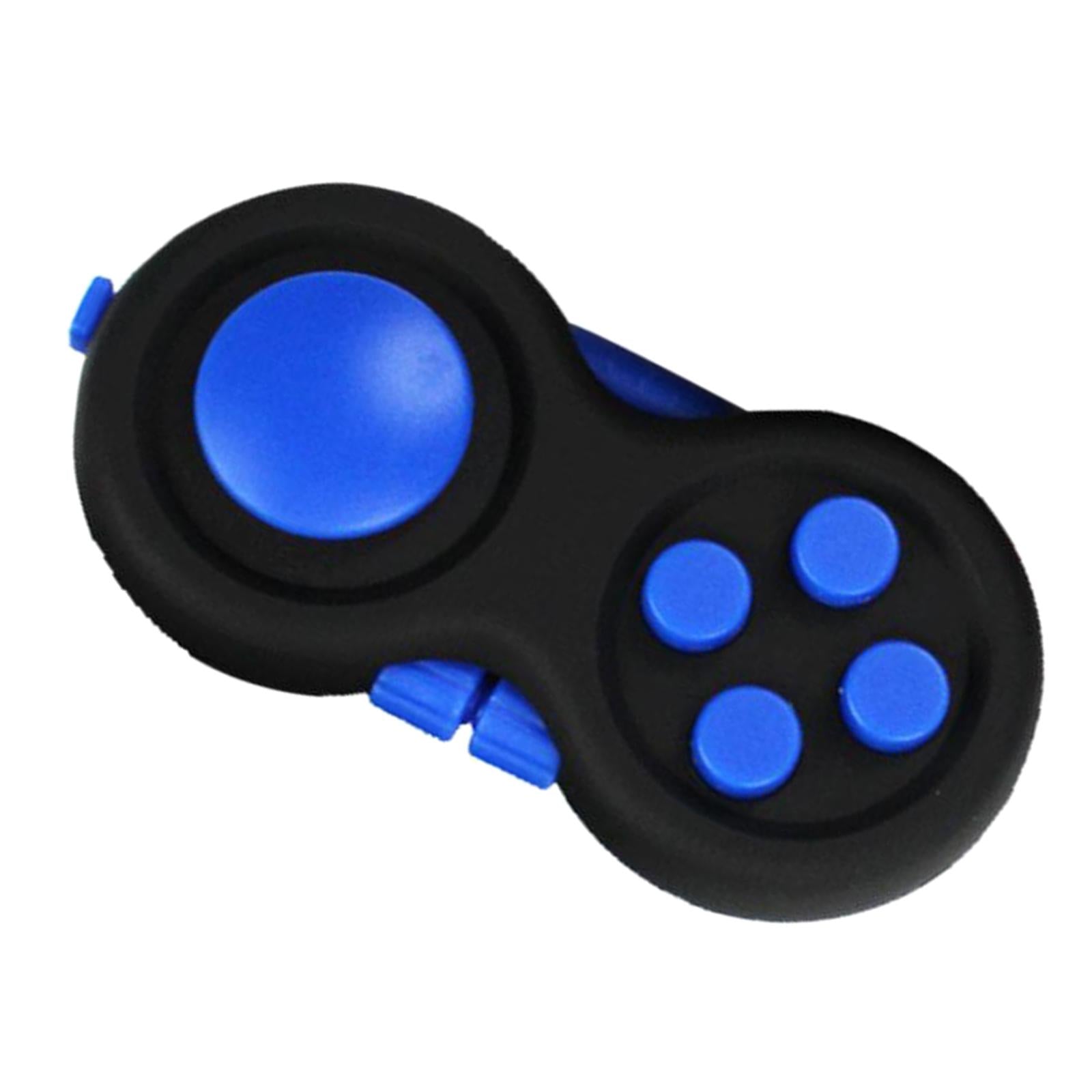 Fidget Pad Anxiety Stress Relief Hand Toy All in one Blue