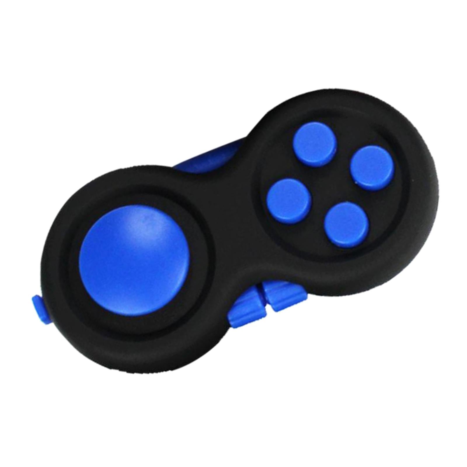 Fidget Pad Anxiety Stress Relief Hand Toy All in one Blue