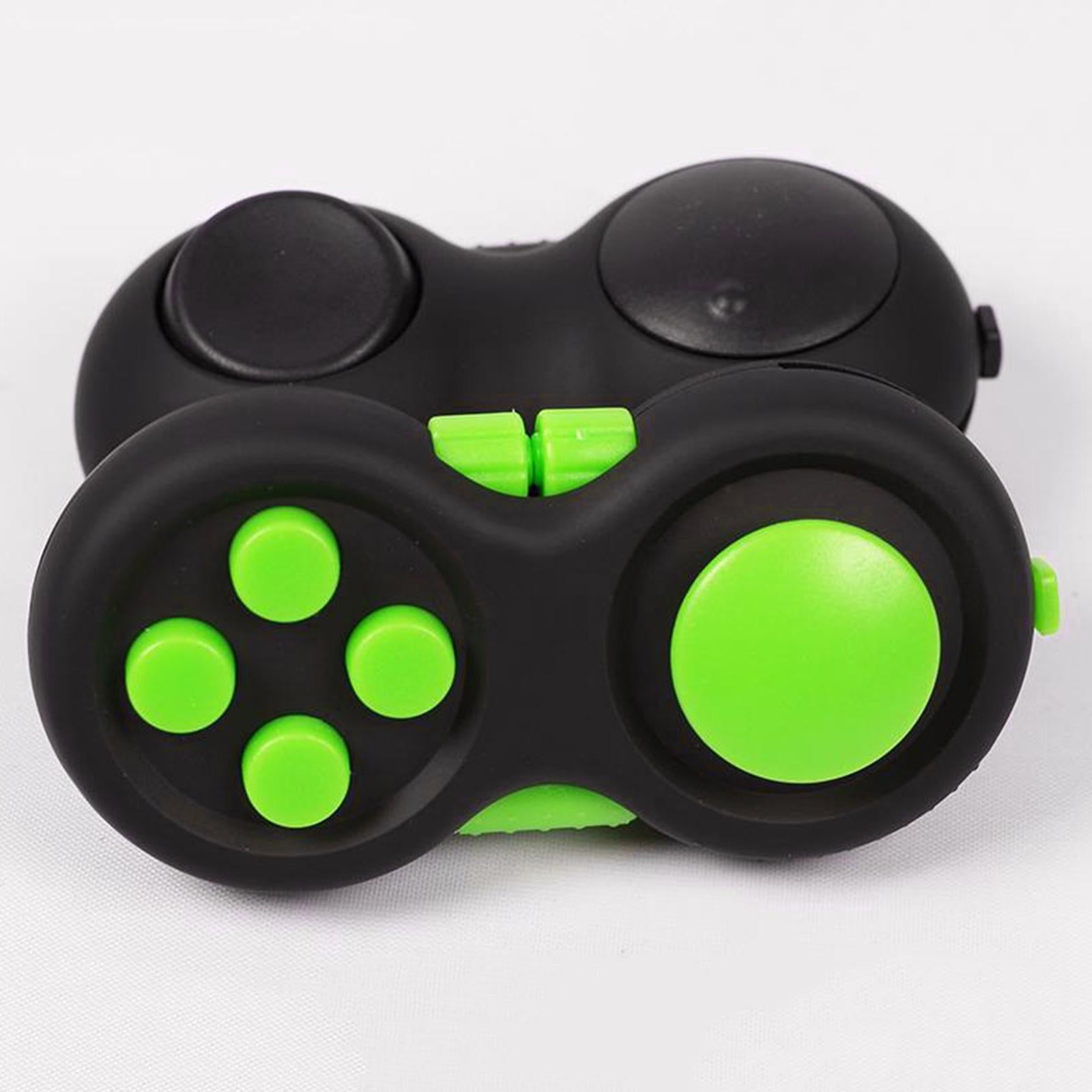 Fidget Pad Anxiety Stress Relief Hand Toy All in one Green