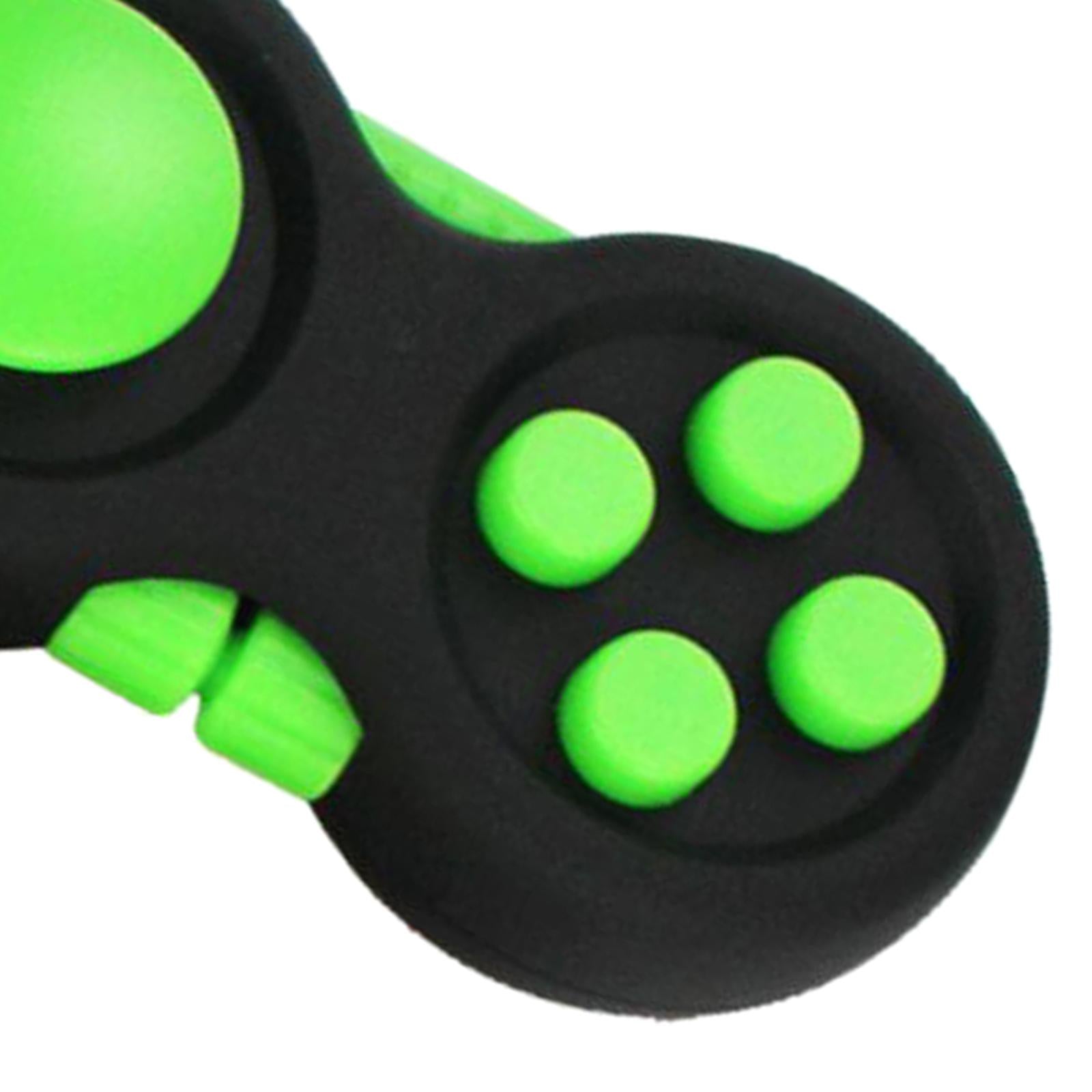 Fidget Pad Anxiety Stress Relief Hand Toy All in one Green