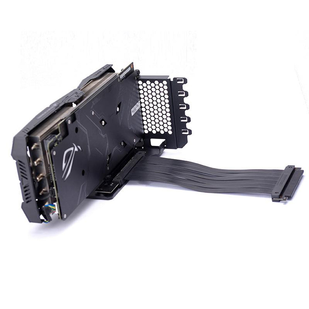 Premium PC GPU Extension Line PCI-E Vertically Card Bracket with Screws