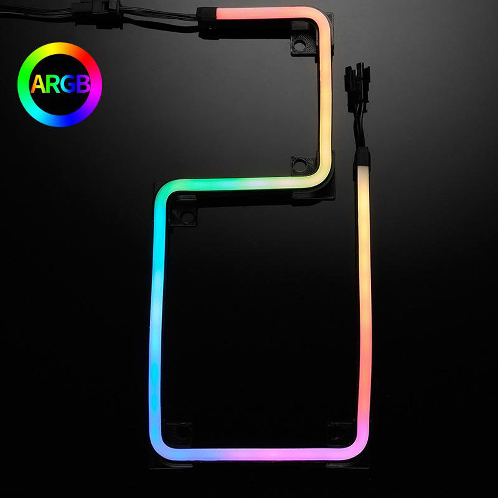 LED 5V 3Pin Vibrant Lamp Tape Light Strip Full-Color Range for PC Case
