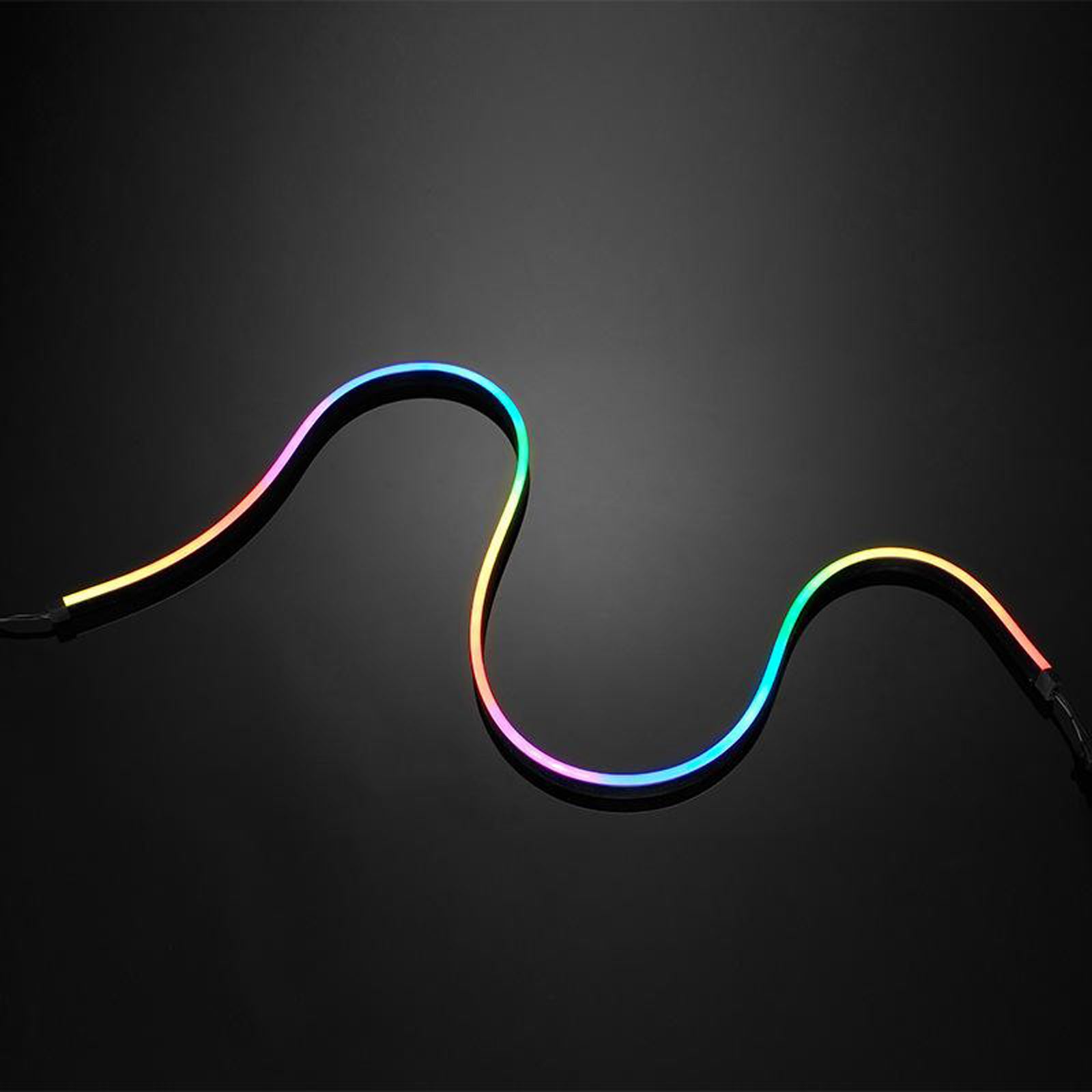 LED 1000mm Computer Decoration Light Strip Flexible mounting for PC Case