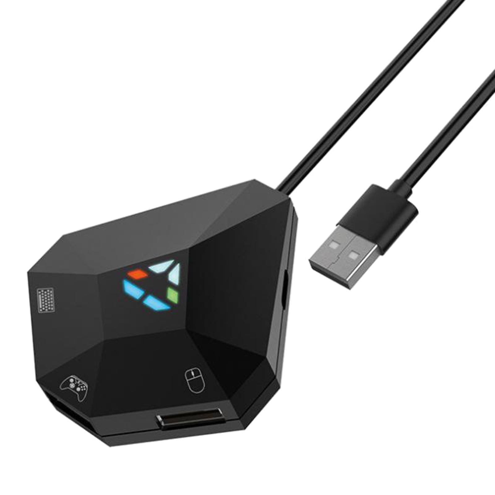 Black Keyboard and Mouse Converter Adapter for N-Switch PS4/3 Accessories