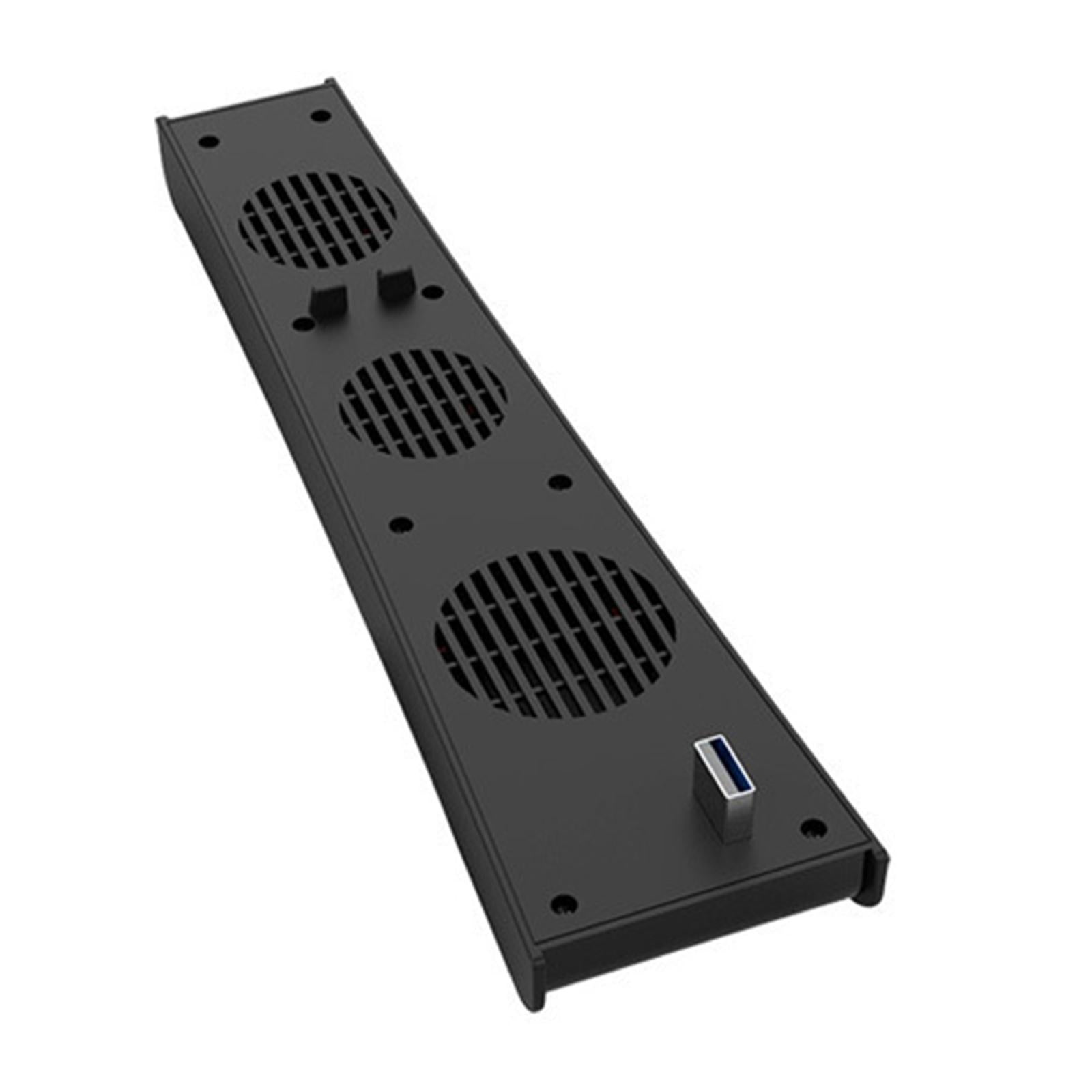 USB Devices 3-FanHost Cooling Fan for PS5 Console Accessories Gaming Needs black