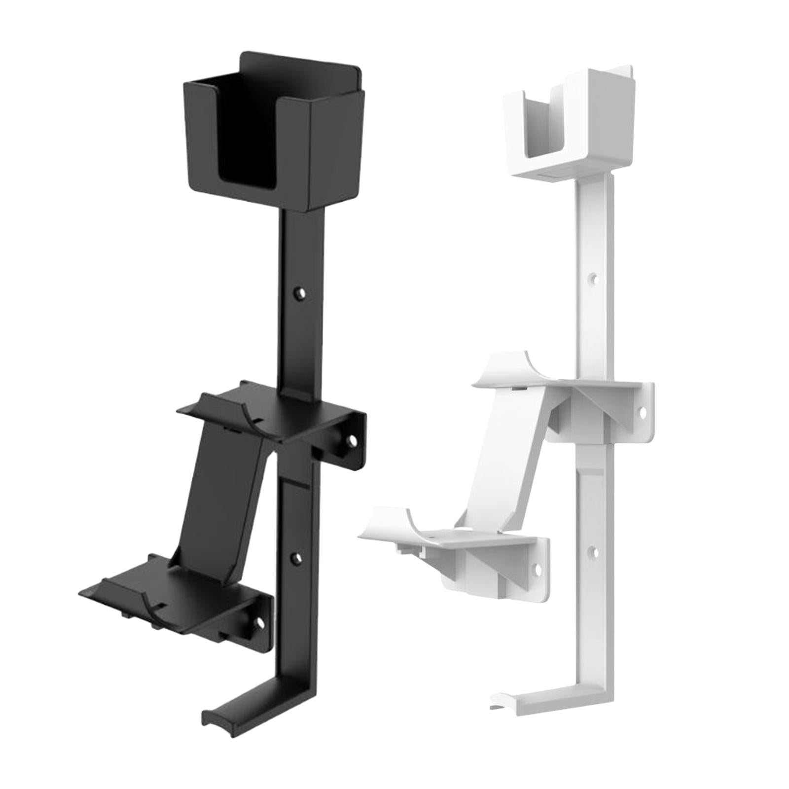 Dual Game Controller Headphone Hanger Holder Organizer for PS4 PS3 white