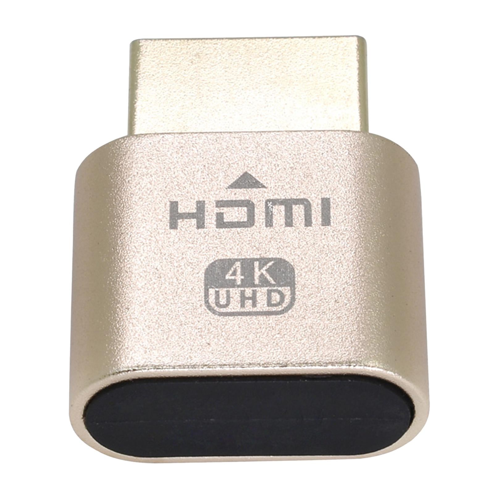 HDMI Dummy Plug 60Hz 4K Virtual Monitor Display Emulator For BTC Miner