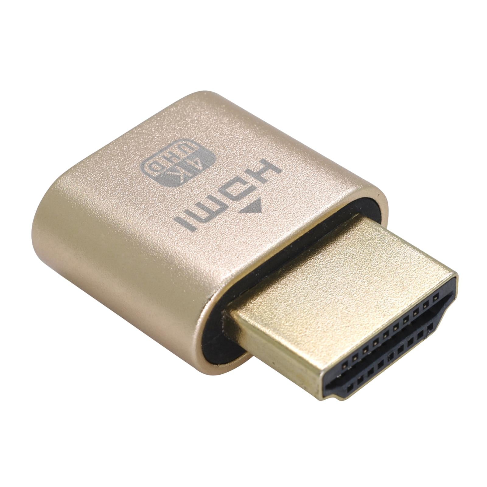 HDMI Dummy Plug 60Hz 4K Virtual Monitor Display Emulator For BTC Miner