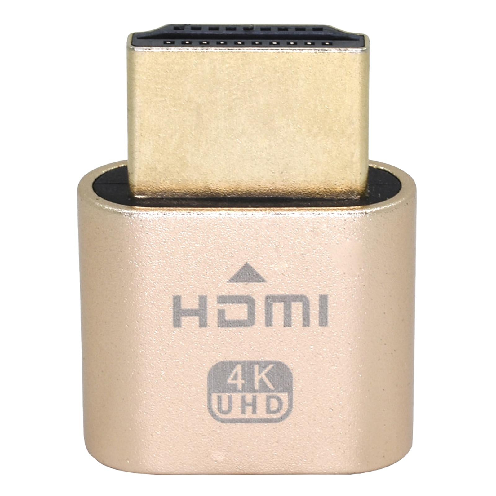 HDMI Dummy Plug 60Hz 4K Virtual Monitor Display Emulator For BTC Miner