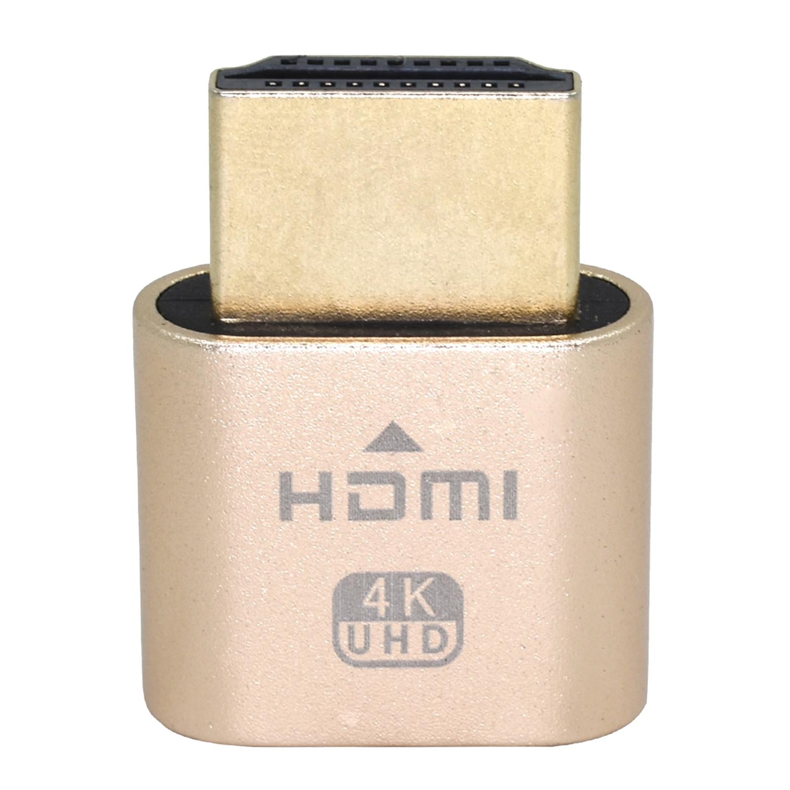 HDMI Dummy Plug 60Hz 4K Virtual Monitor Display Emulator For BTC Miner