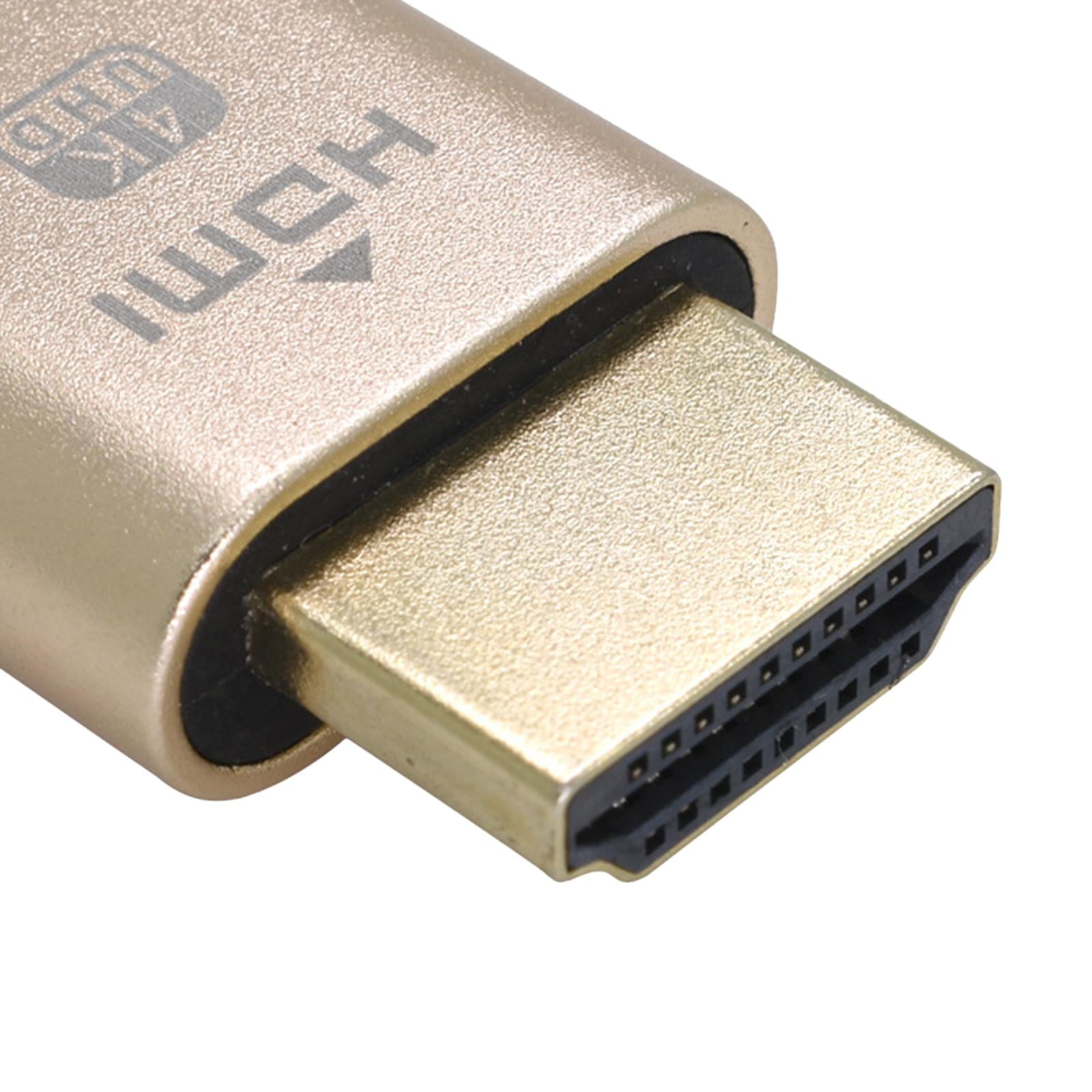 HDMI Dummy Plug 60Hz 4K Virtual Monitor Display Emulator For BTC Miner