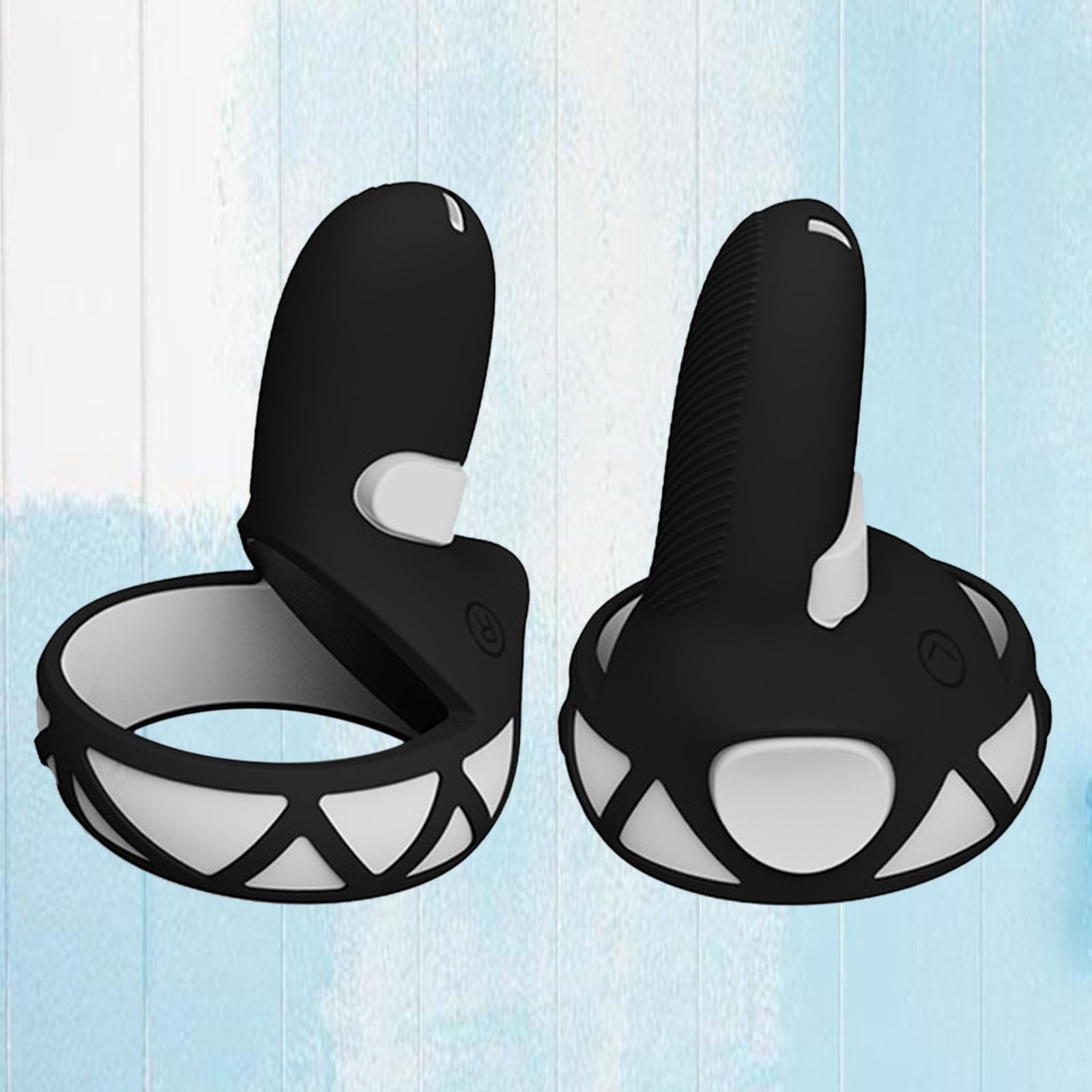 Grip Cover for Oculus Quest 2 Headset Easy Remove Comfortable Black