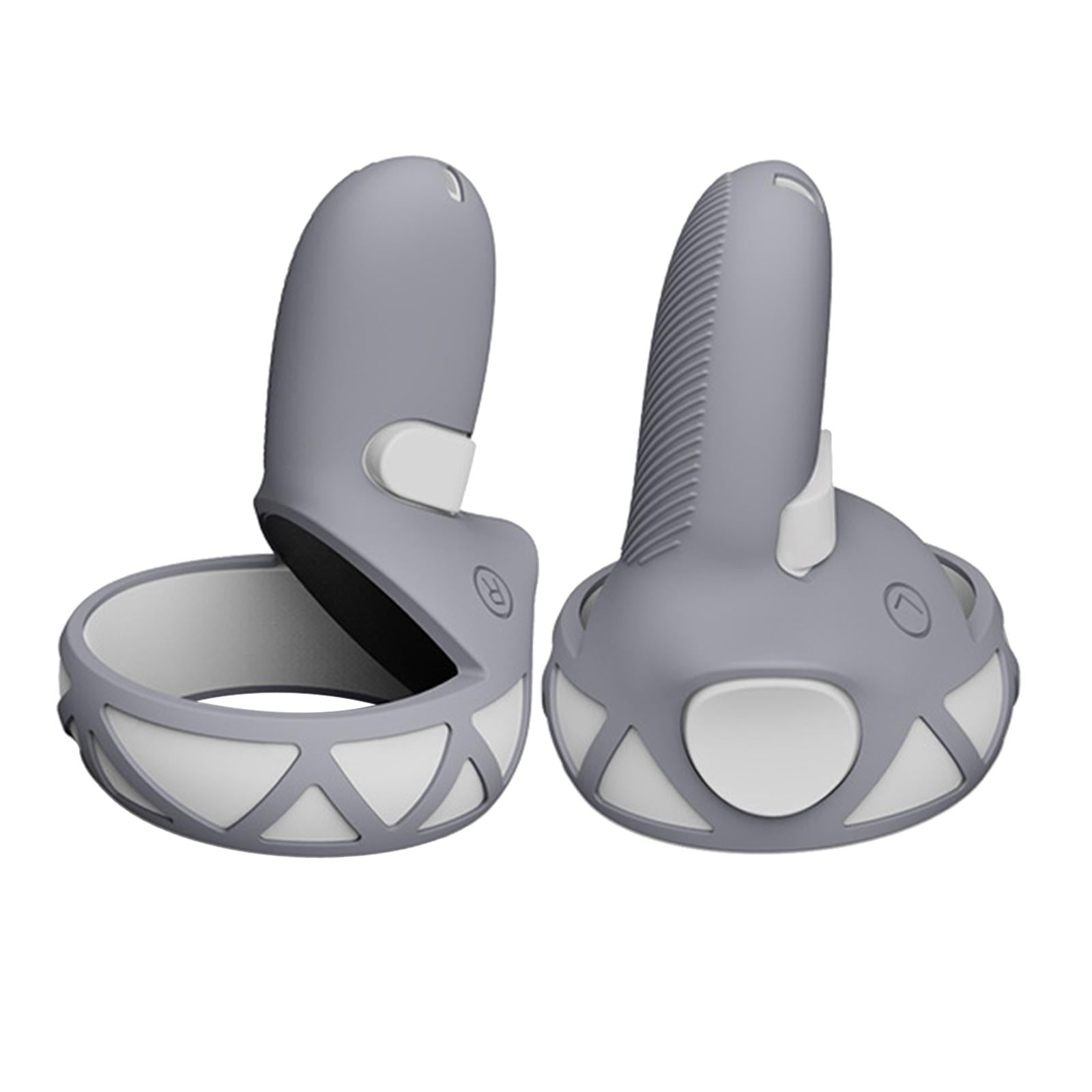 Grip Cover for Oculus Quest 2 Headset Easy Remove Comfortable Grey