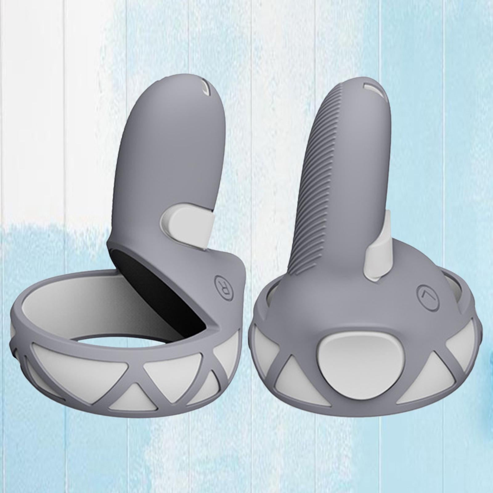 Grip Cover for Oculus Quest 2 Headset Easy Remove Comfortable Grey