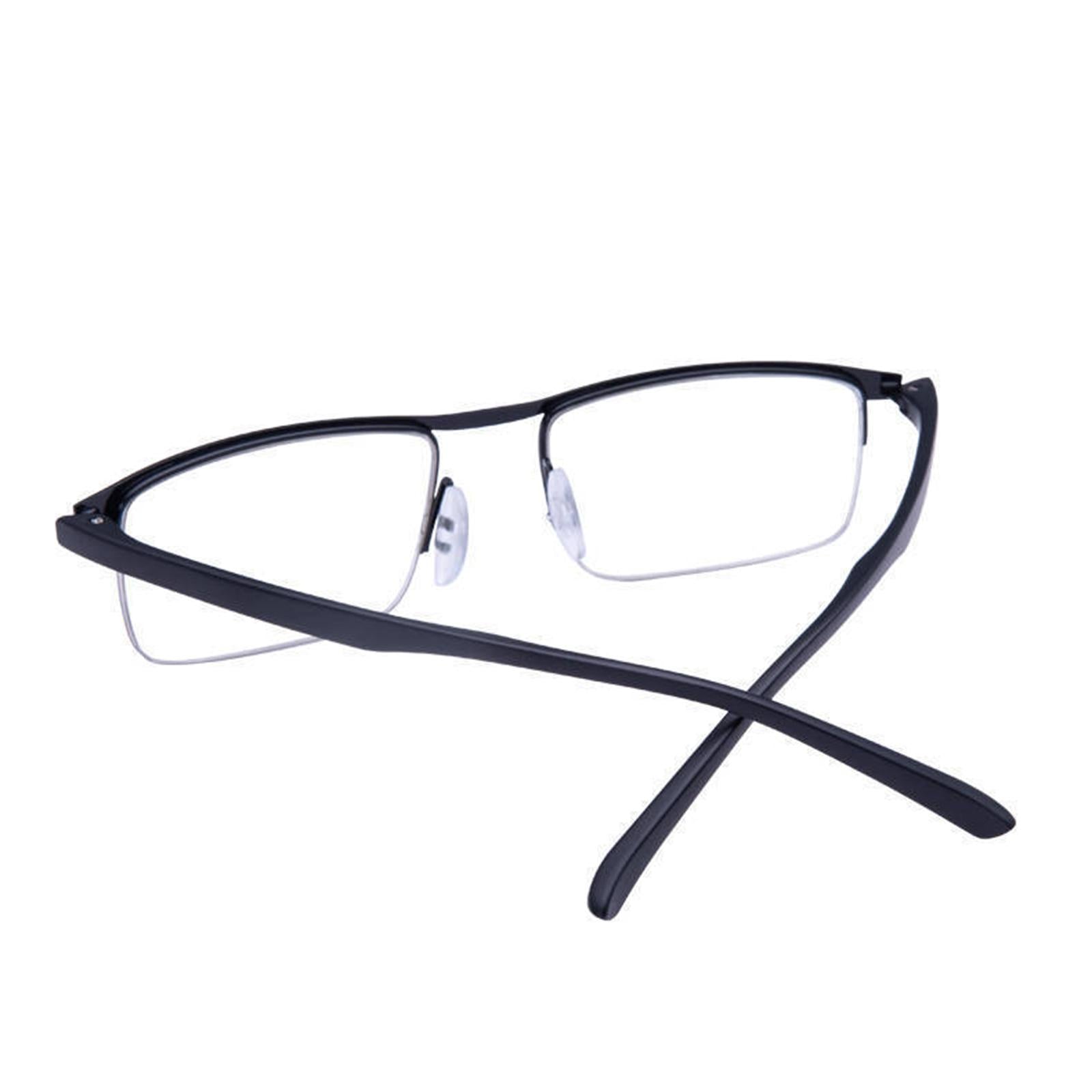 Presbyopic Glasses Progressive Reading Anti-Blue Light Black 350 Degree