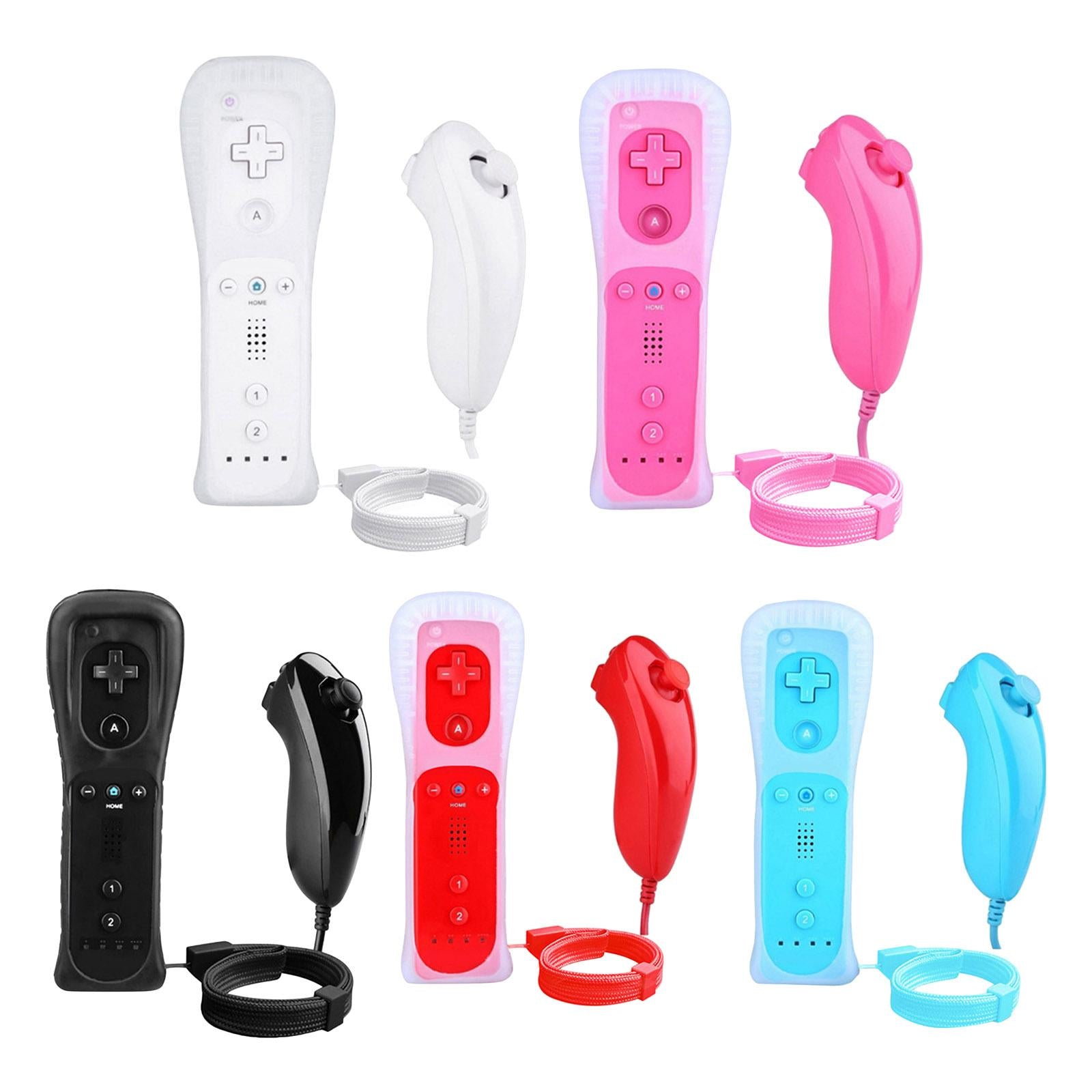 Gesture Controller and Nunchuck Joystick Combo for Nintendo Wii Wii U white