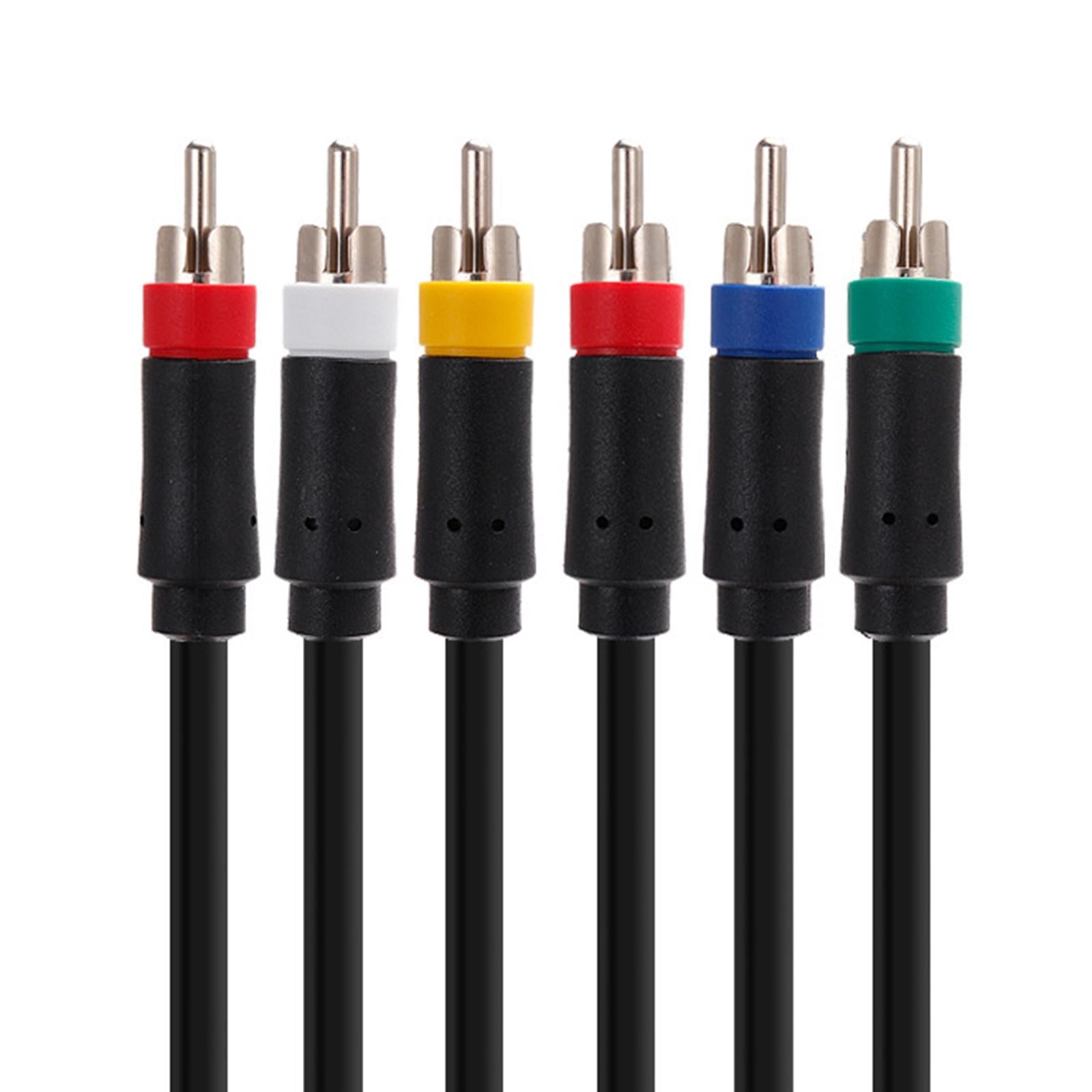 Gaming AV Cable Audio Video Cable for PS2 3 Console HD Component Accessories