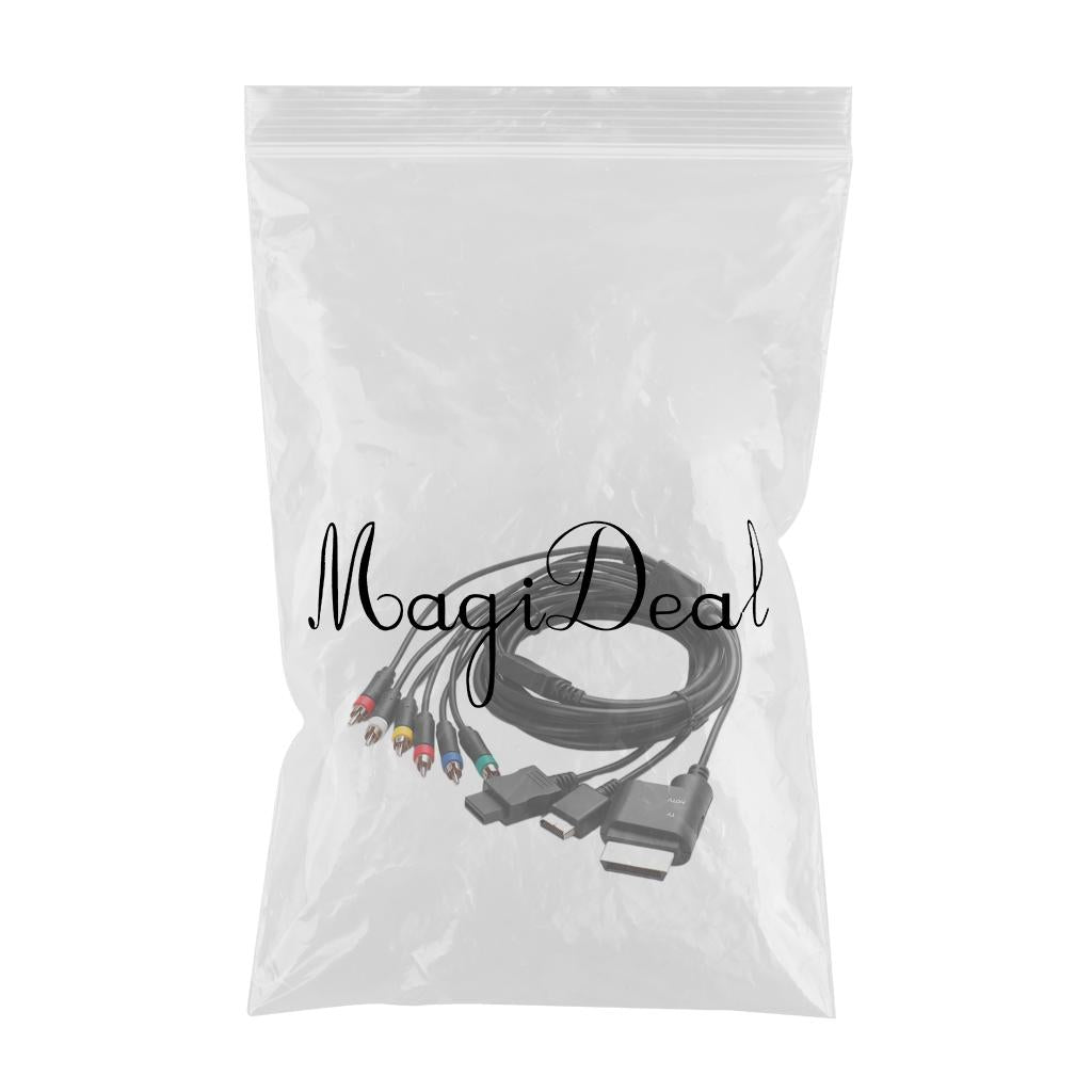 Gaming AV Cable Audio Video Cable for PS2 3 Console HD Component Accessories