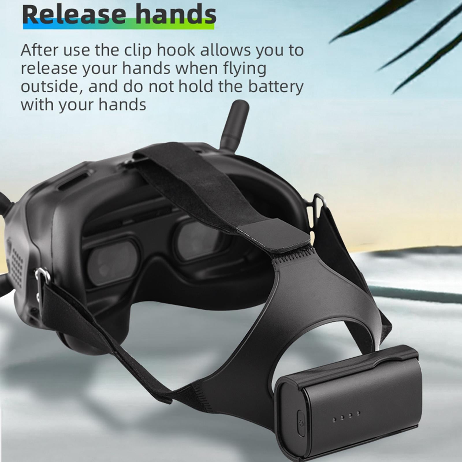 Battery Charging Bracket Holder Protection for FPV Goggles V2 Portable