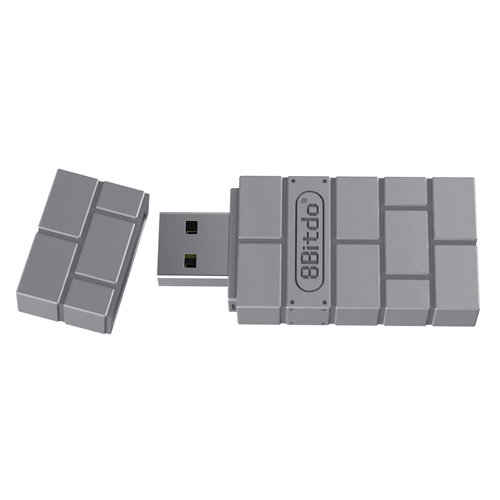 USB Wireless Bluetooth Receiver For Nintendo Switch Controller Gray