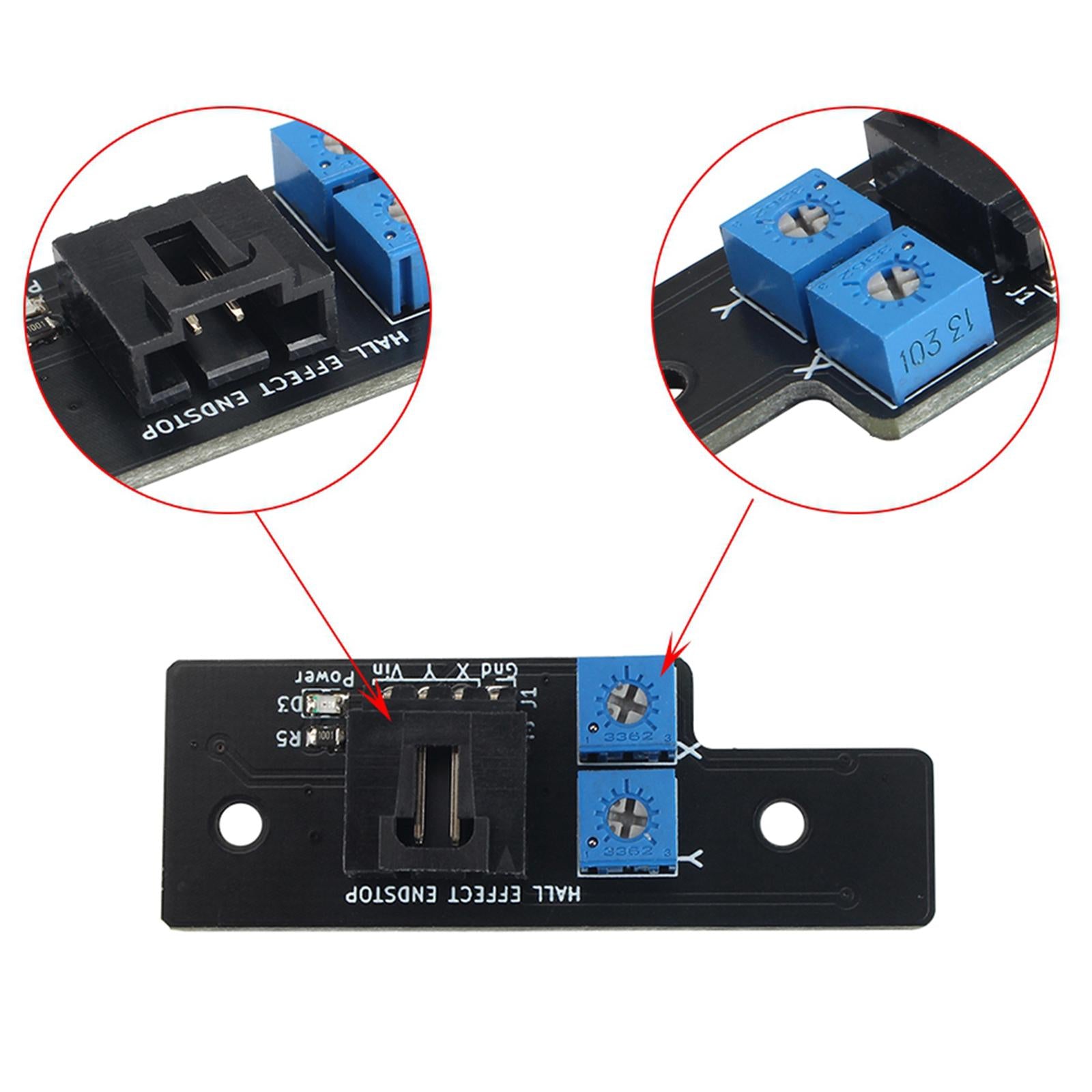 Hall Effect Endstop Sensor Limit Switch For Voron 2.2 / 2.4 X/Y Axis Repair