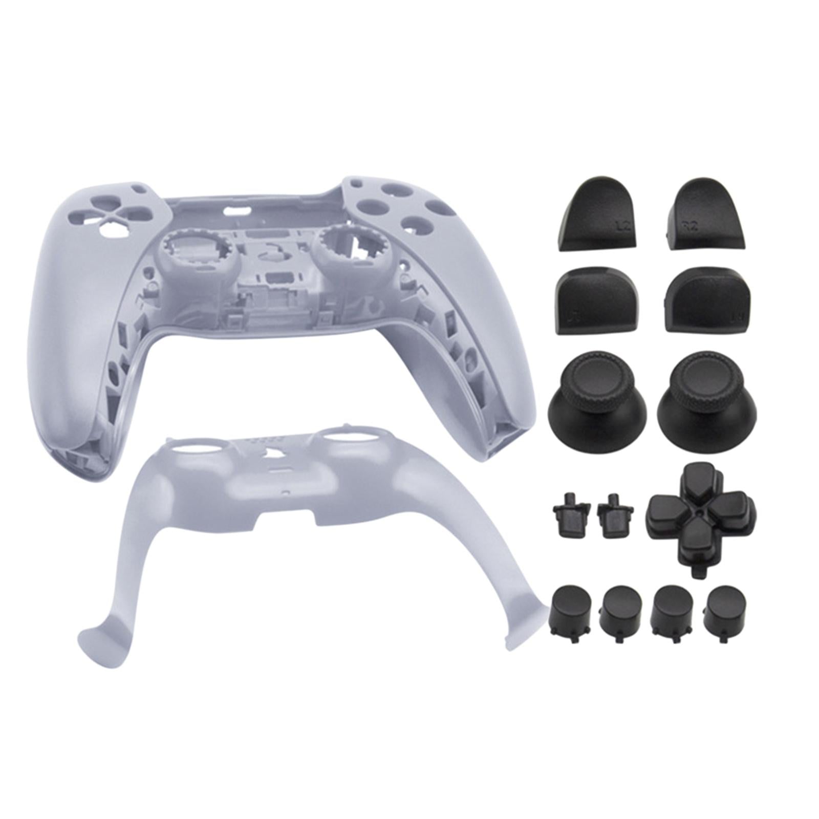 Replacement Housing Cover Shell Case Set For Sony PS5 Controller Silver
