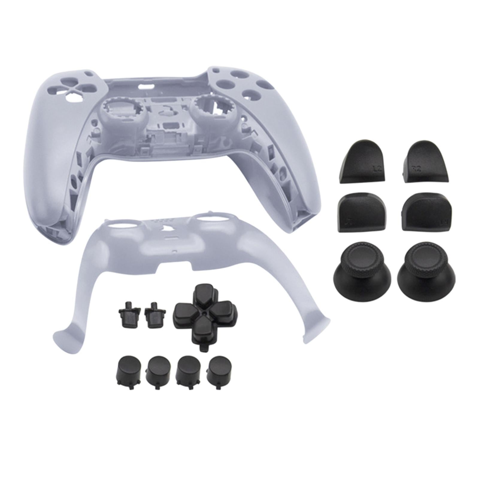 Replacement Housing Cover Shell Case Set For Sony PS5 Controller Silver