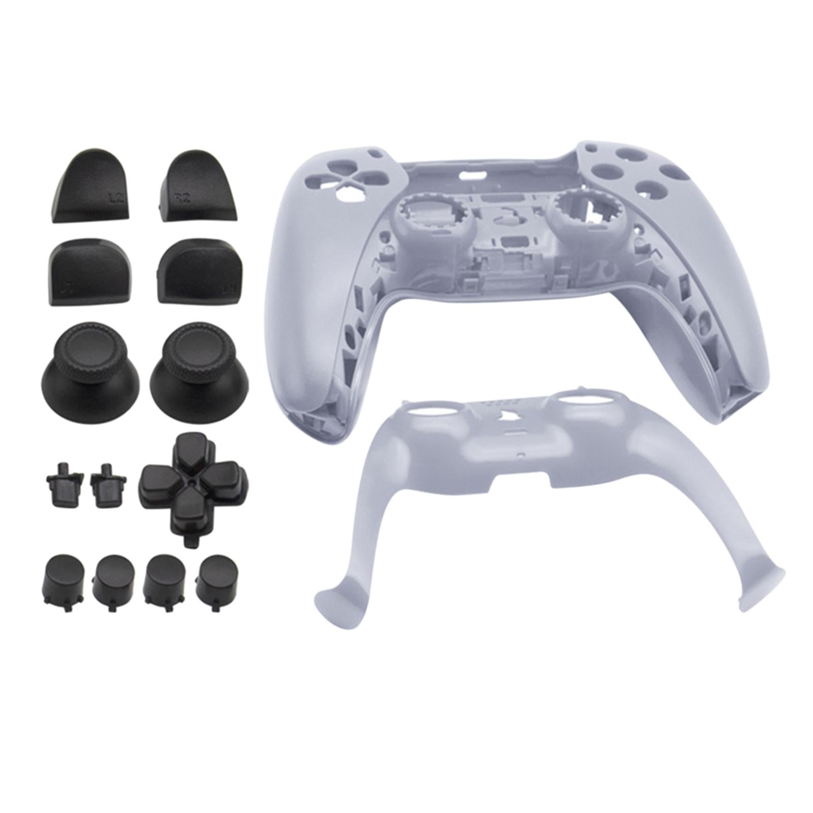 Replacement Housing Cover Shell Case Set For Sony PS5 Controller Silver