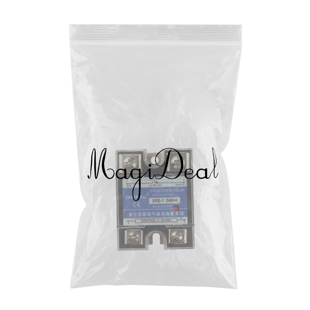 SSR Solid State Relay Module 3-32V DC To AC24-480V 3D Printer Accessories