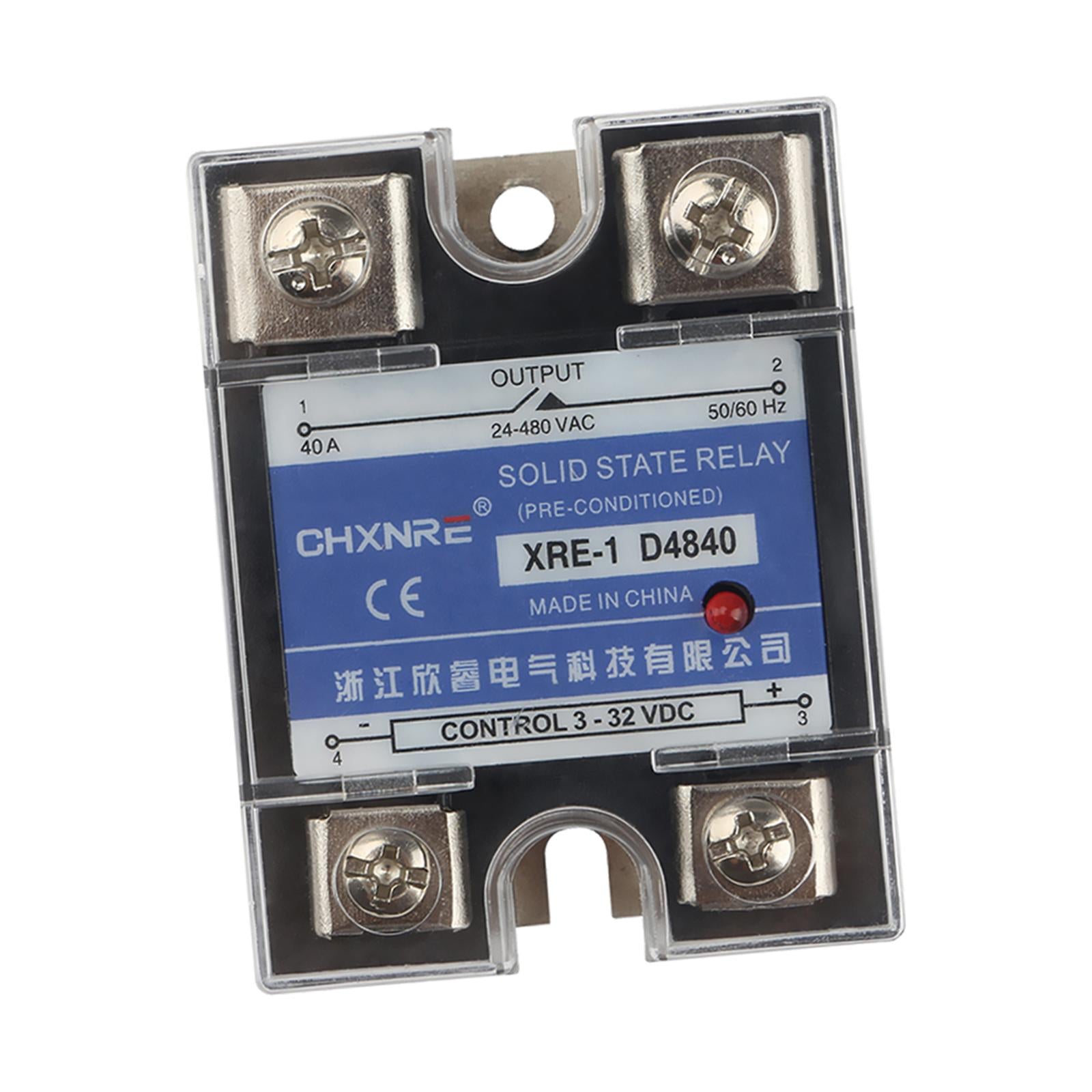 SSR Solid State Relay Module 3-32V DC To AC24-480V 3D Printer Accessories