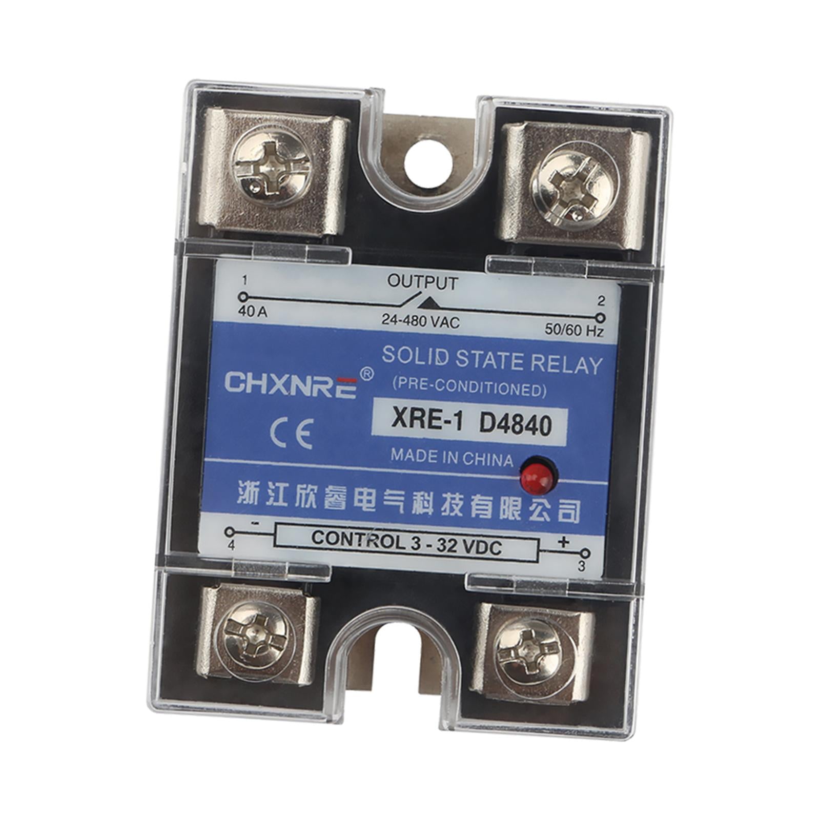 SSR Solid State Relay Module 3-32V DC To AC24-480V 3D Printer Accessories