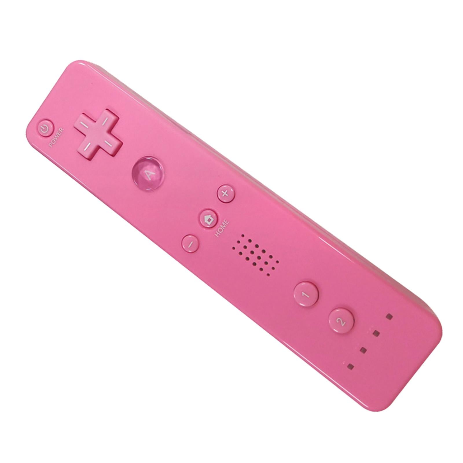 Remote Controller Replacement Compatible with Nintendo Wii and Wii U pink