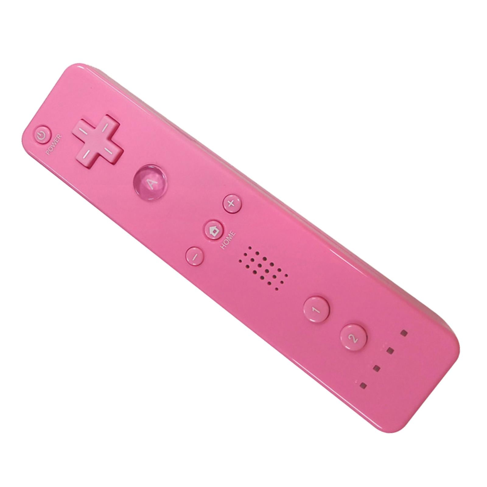 Remote Controller Replacement Compatible with Nintendo Wii and Wii U pink