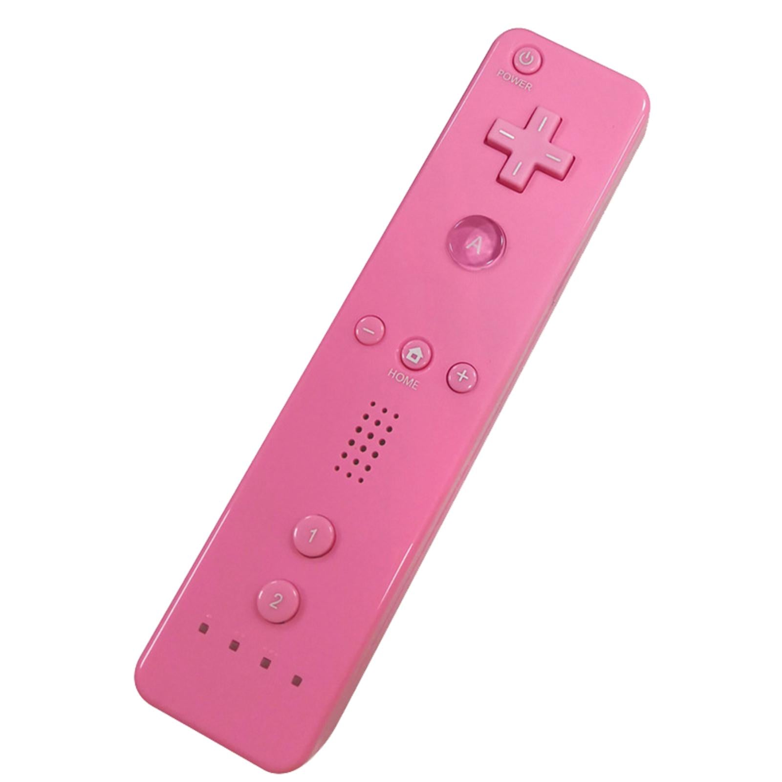 Remote Controller Replacement Compatible with Nintendo Wii and Wii U pink
