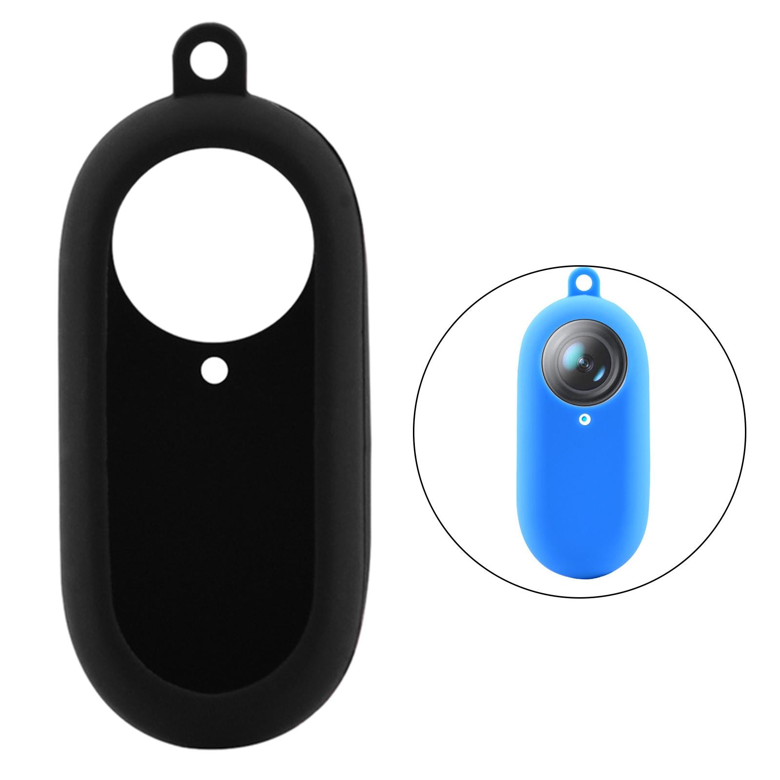 Silicone Sleeve Cover Protector Housing for Insta360 GO2 Action Camera Black