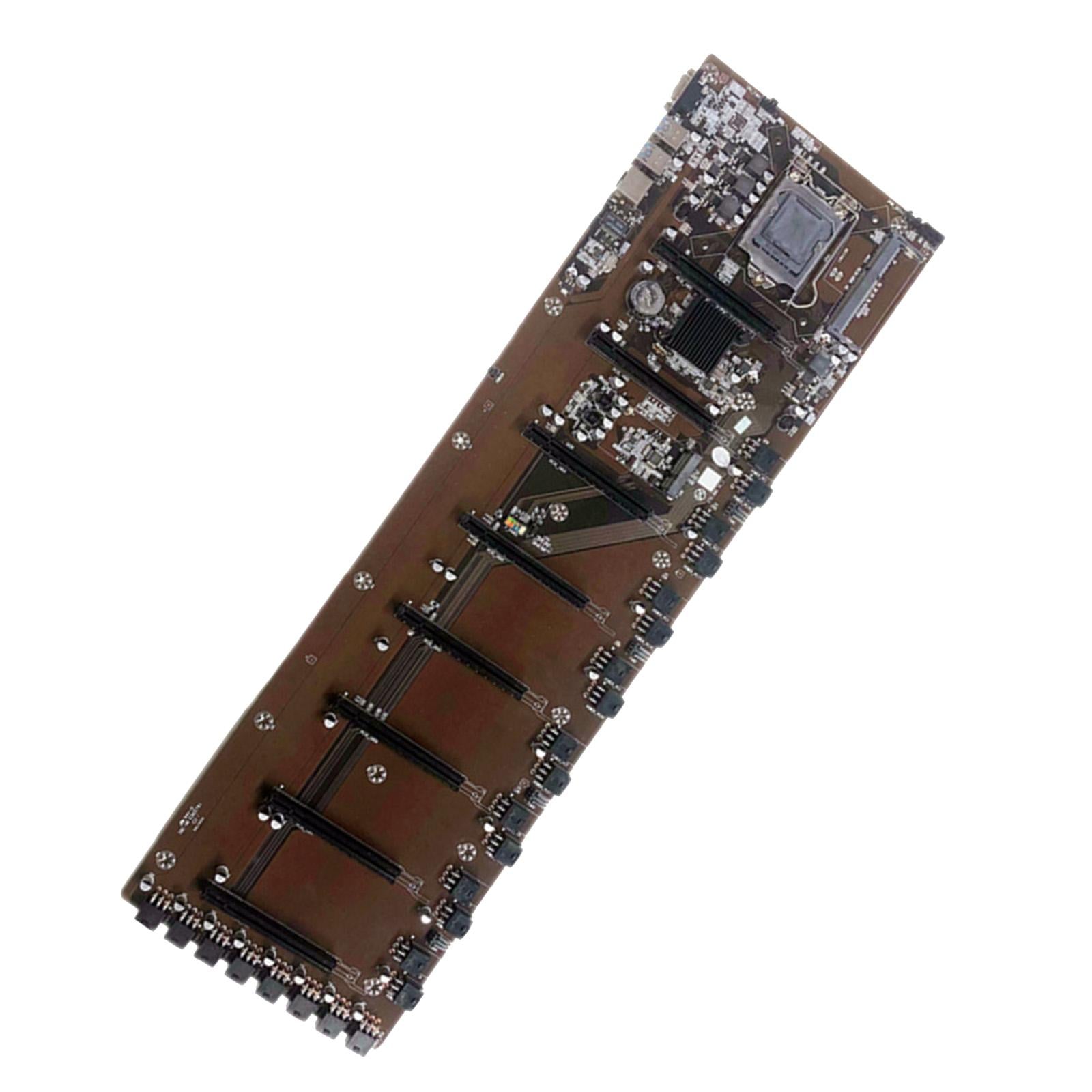 B85 1150 Pin Motherboard 4 USB3.0 LAN 8 PCIE 16X GPU Graphics Card Mainboard