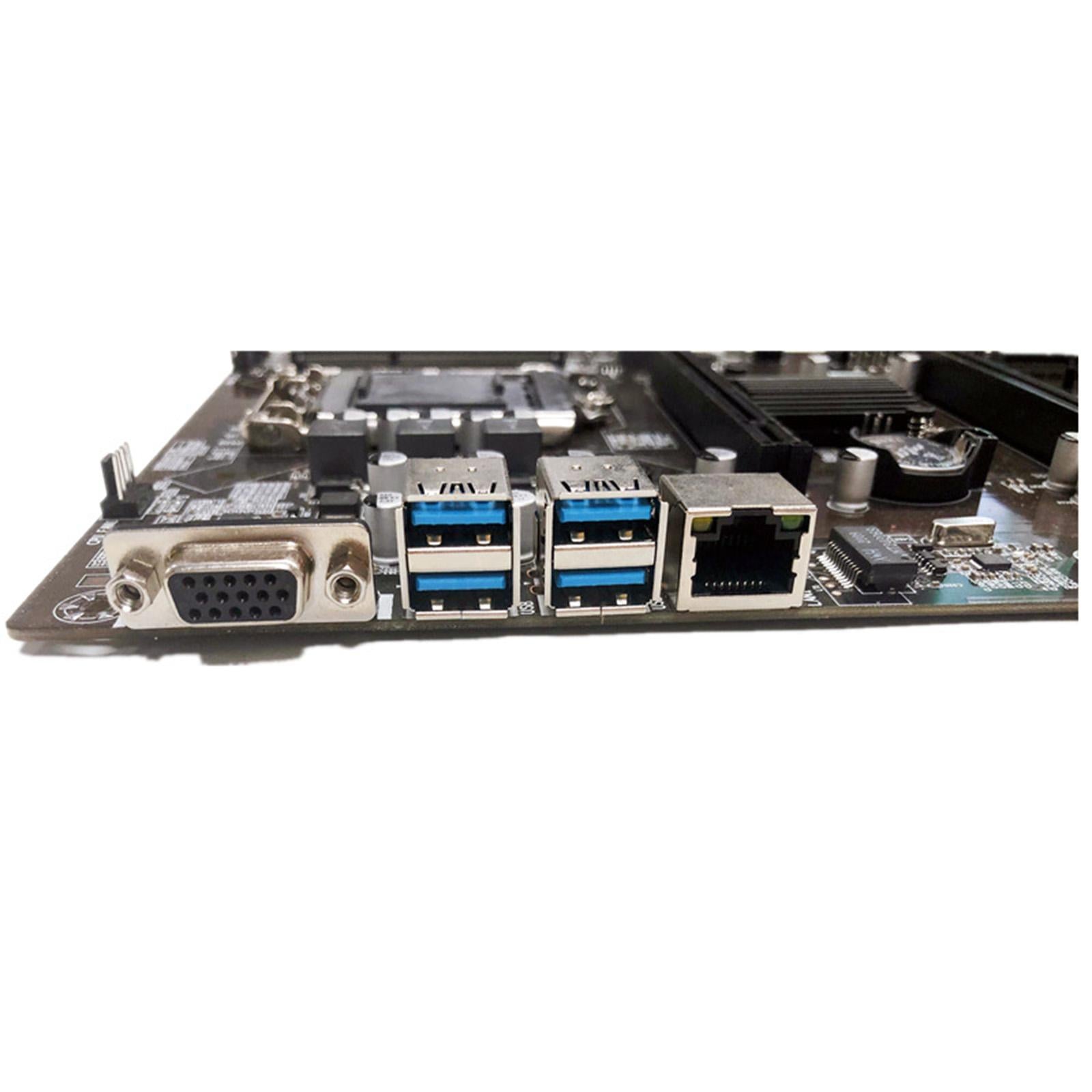 B85 1150 Pin Motherboard 4 USB3.0 LAN 8 PCIE 16X GPU Graphics Card Mainboard